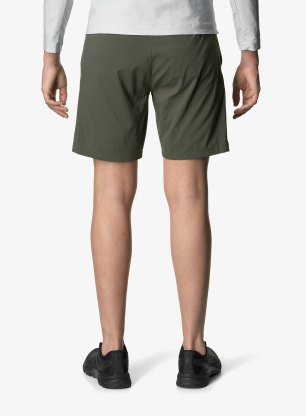 Ženske pohodniške kratke hlače Houdini Wadi Shorts - baremark green