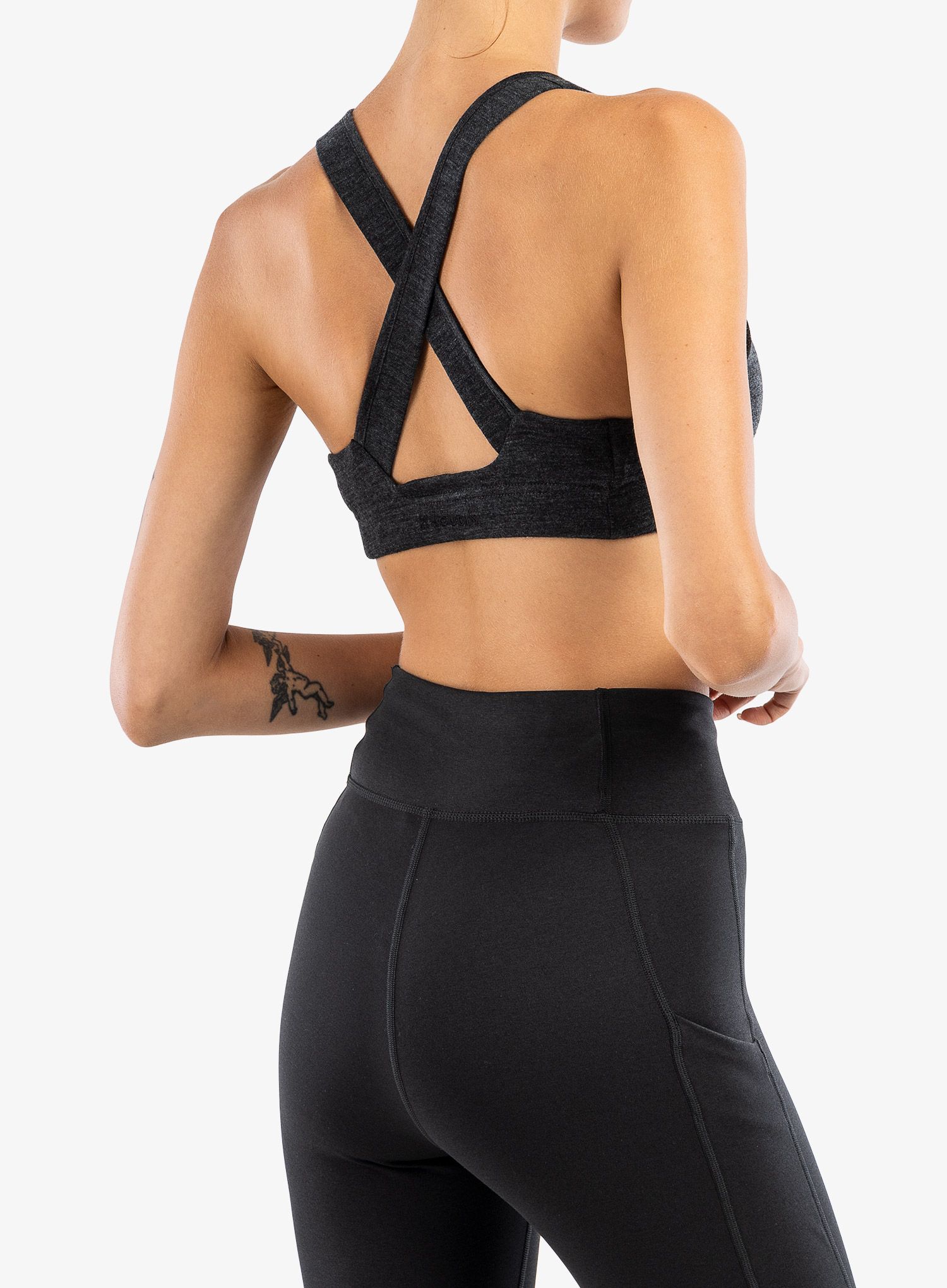 Športni nedrček Houdini Wander Bra - true black