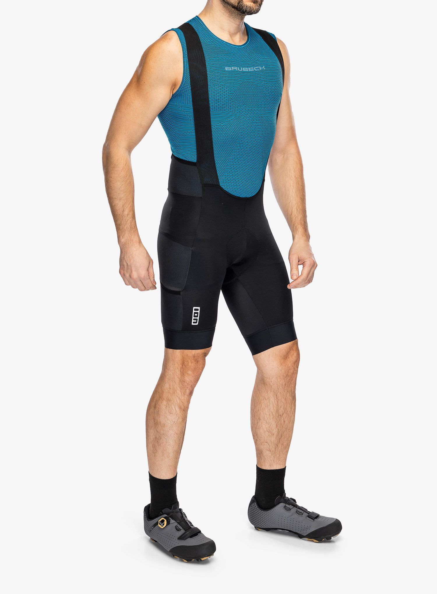 Kolesarske kratke hlače ION In-Bibs Cargo - black