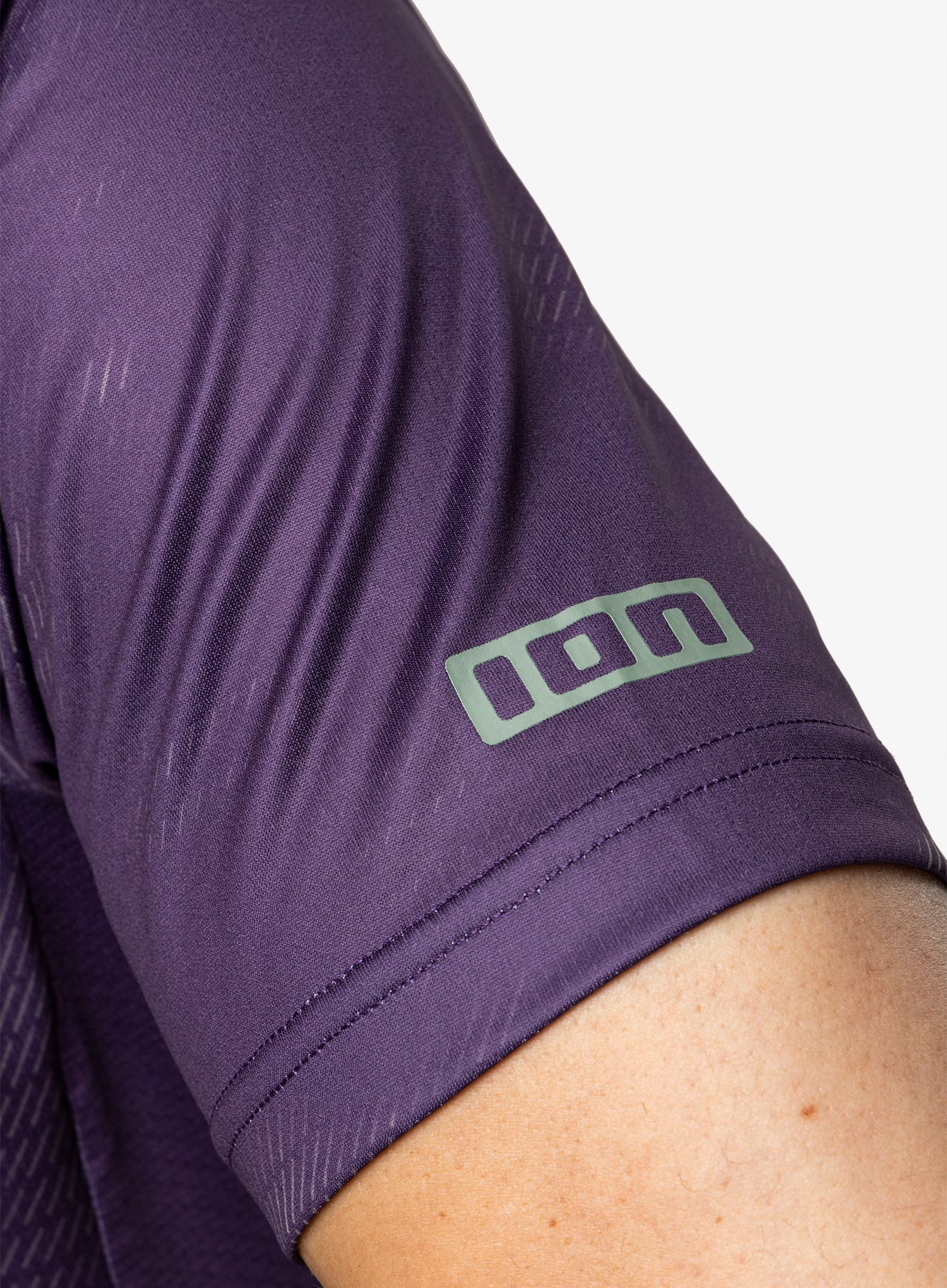 MTB majica ION Jersey Traze SS 2.0 - dark purple