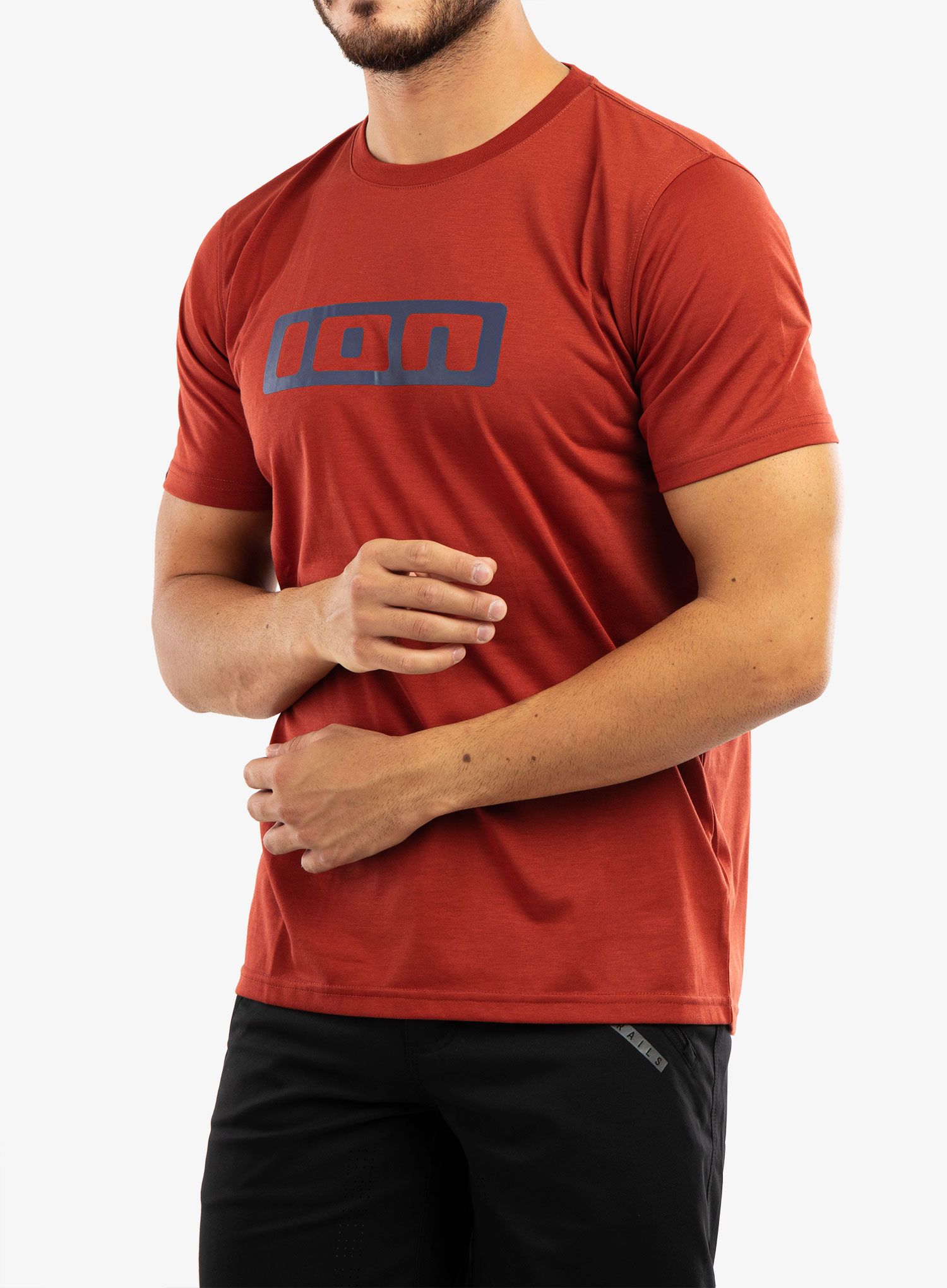 Kolesarska majica ION Logo SS DR - spicy red