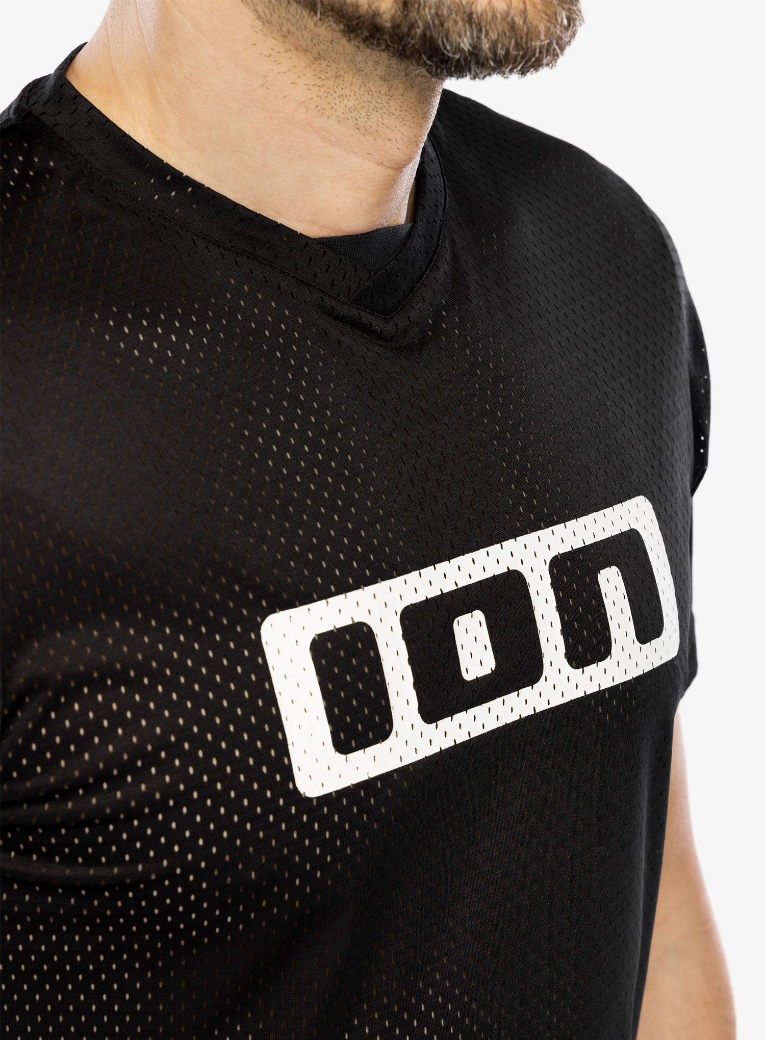 Kolesarska majica ION Logo SS Jersey - black
