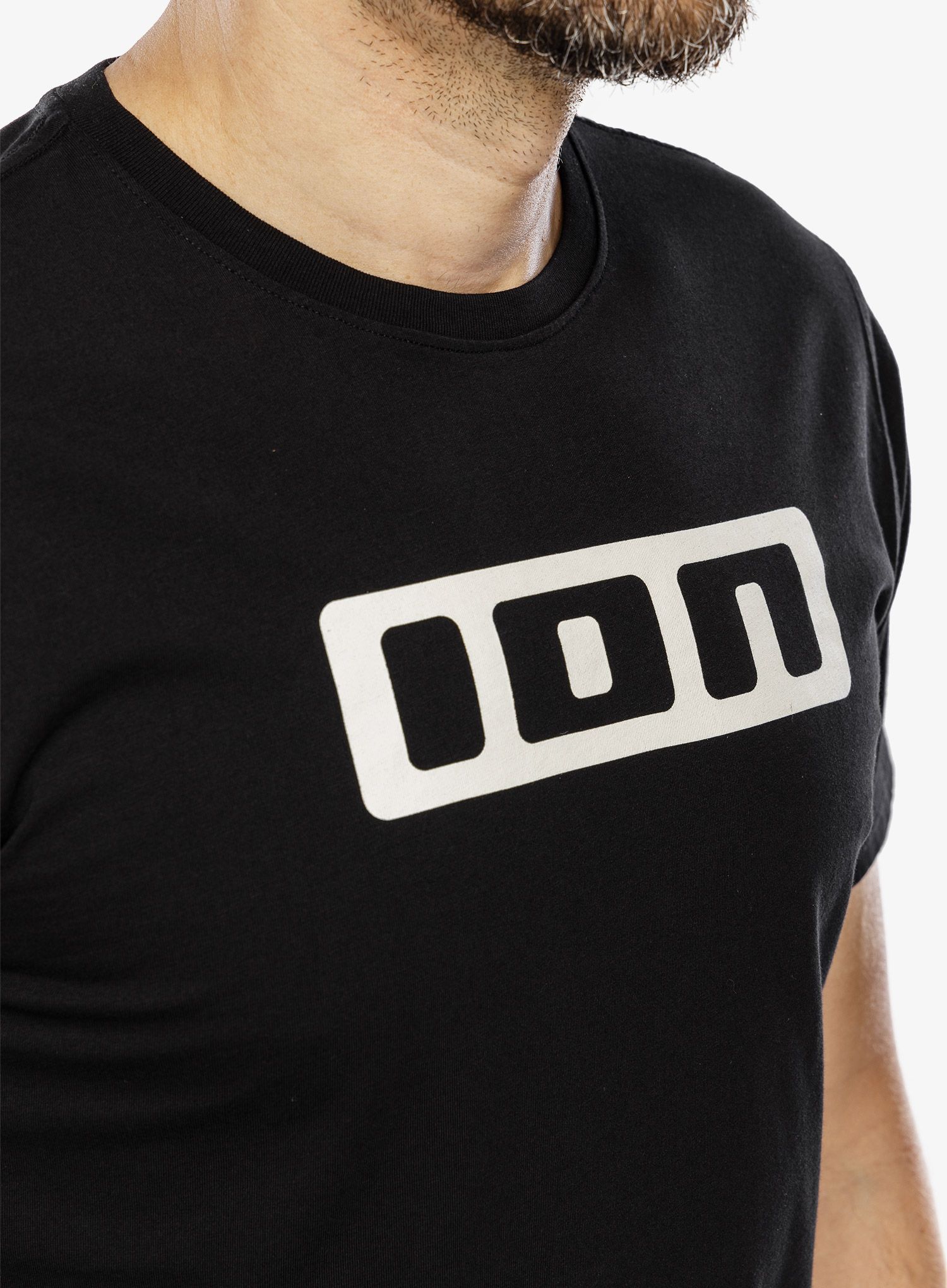 Bombažna majica ION Logo SS - black