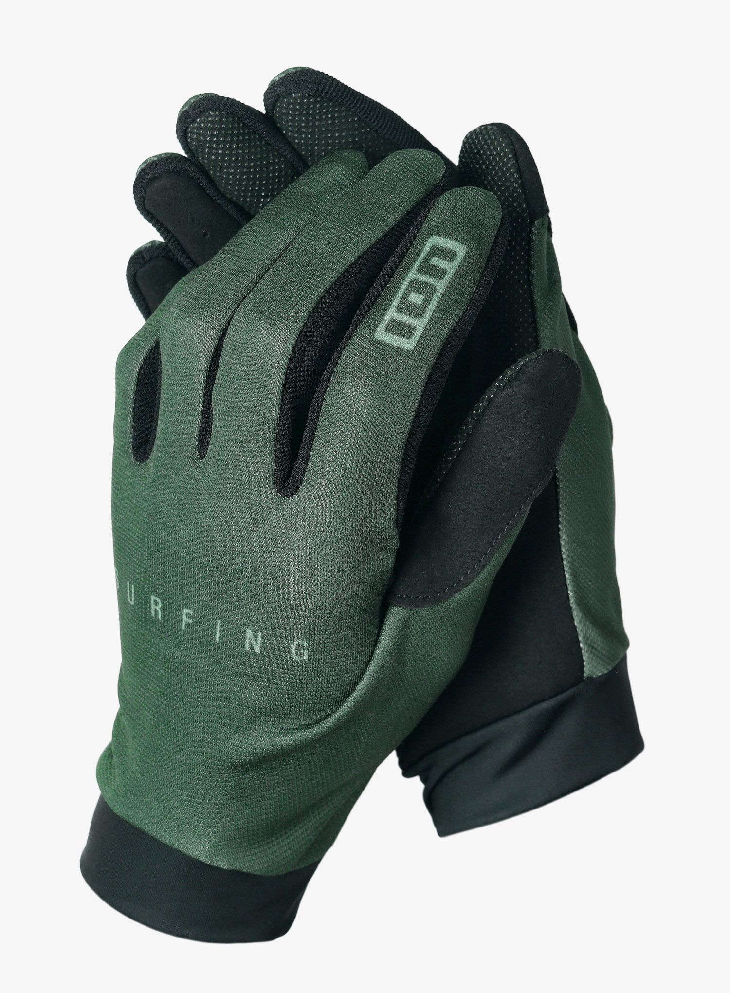 Kolesarske rokavice ION Logo - forest green