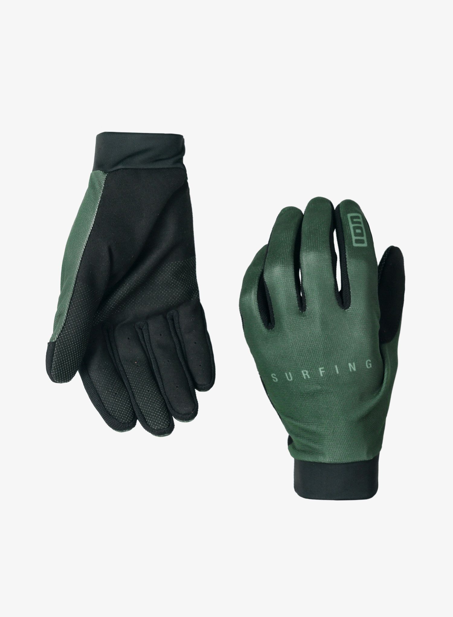 Kolesarske rokavice ION Logo - forest green