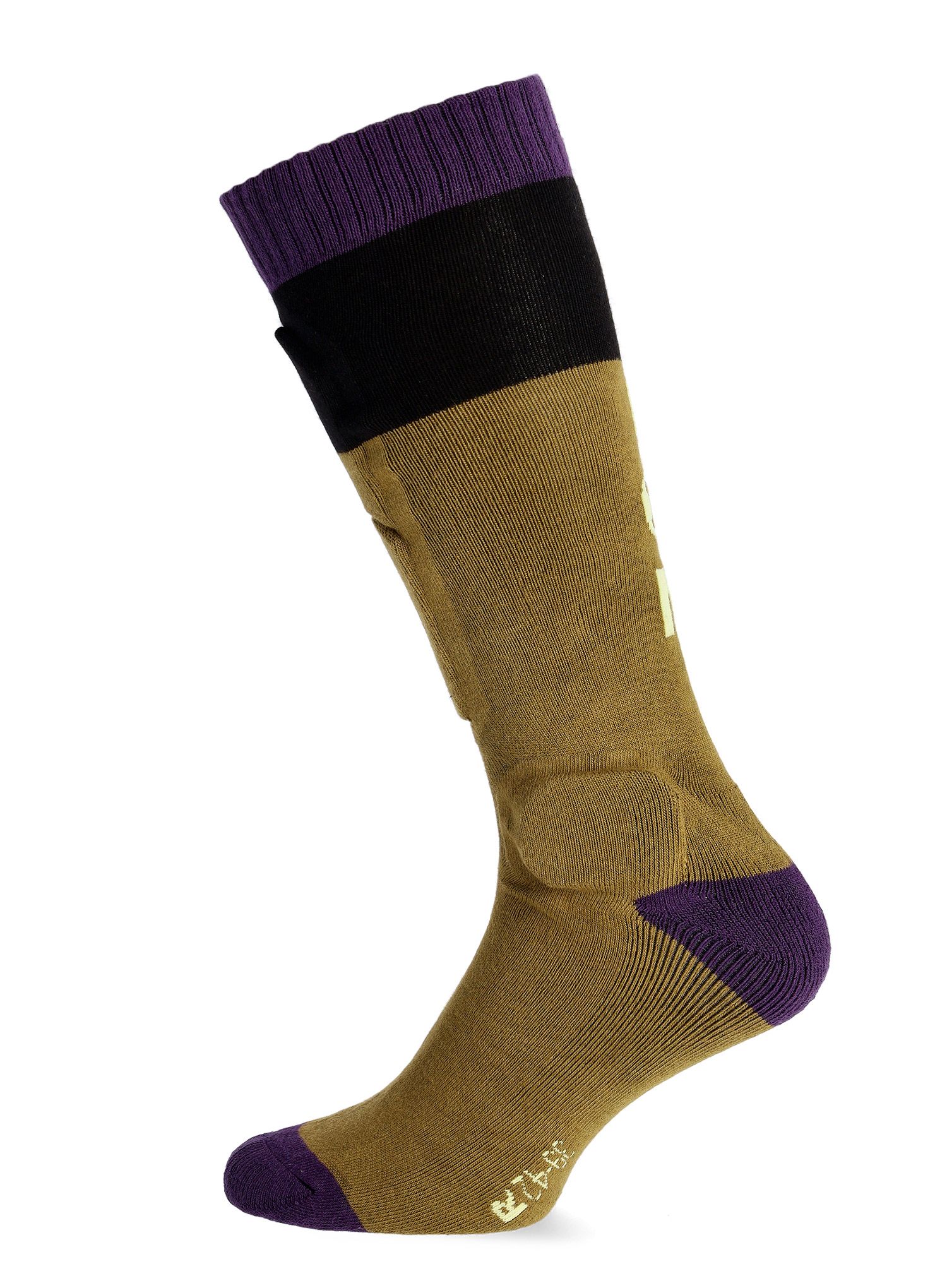 Kolesarske nogavice ION Pads BD-Sock - dark mud