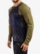 Majica z dolgimi rokavi ION Scrub L/S - dark mud