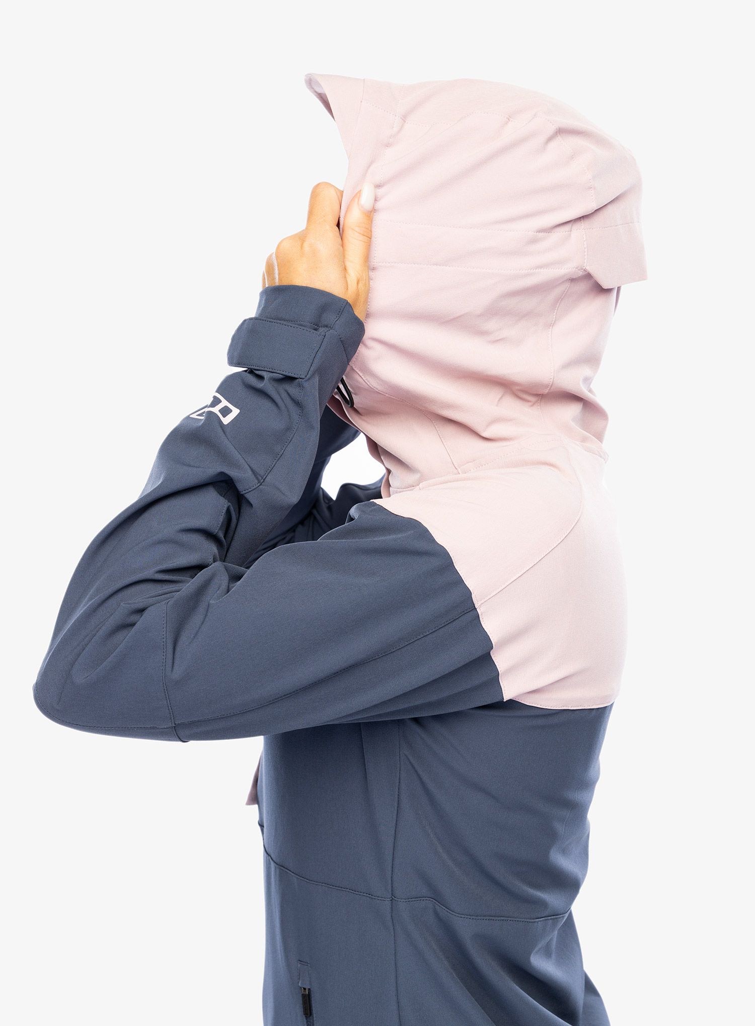 Ženska kolesarska jakna ION Shelter 4W Softshell Jacket - indigo dawn