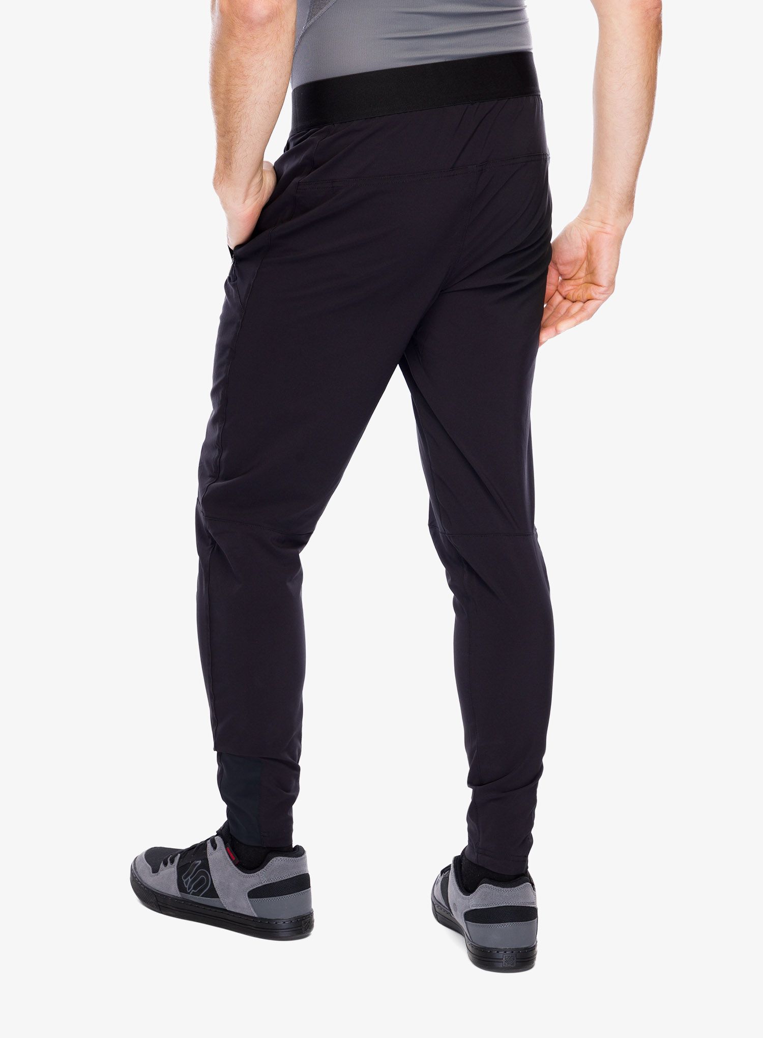 Kolesarske hlače ION Tech Logo Pants - black