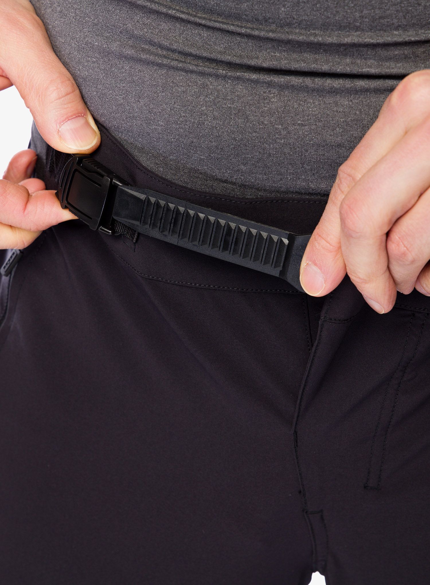 Kolesarske hlače ION Tech Logo Pants - black
