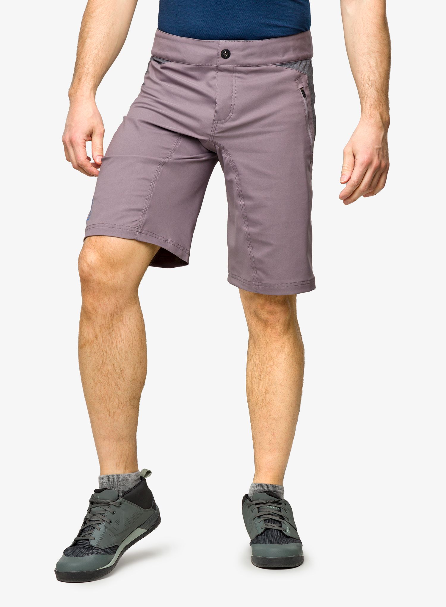 Kolesarske kratke hlače ION Traze - shark grey