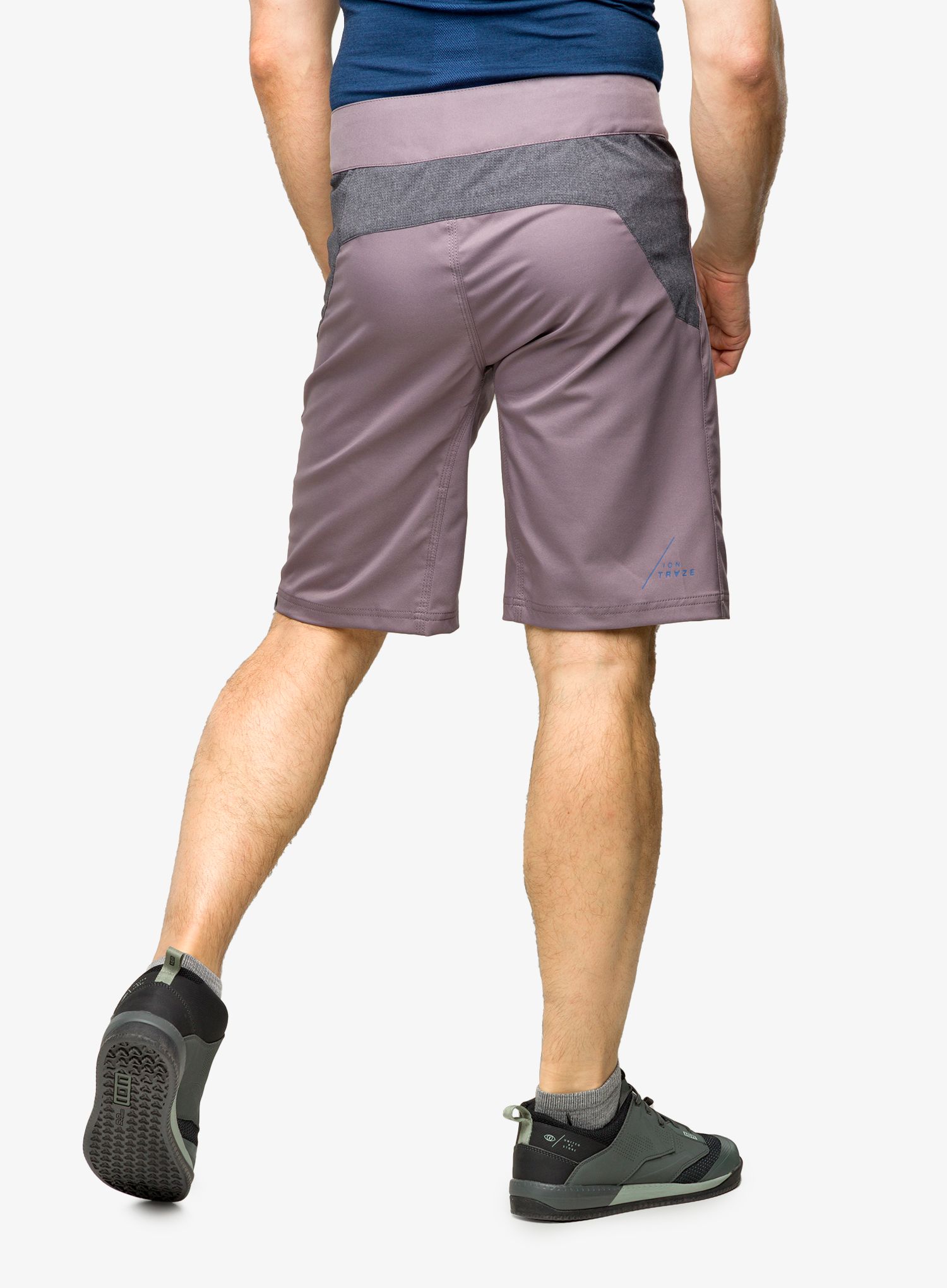 Kolesarske kratke hlače ION Traze - shark grey