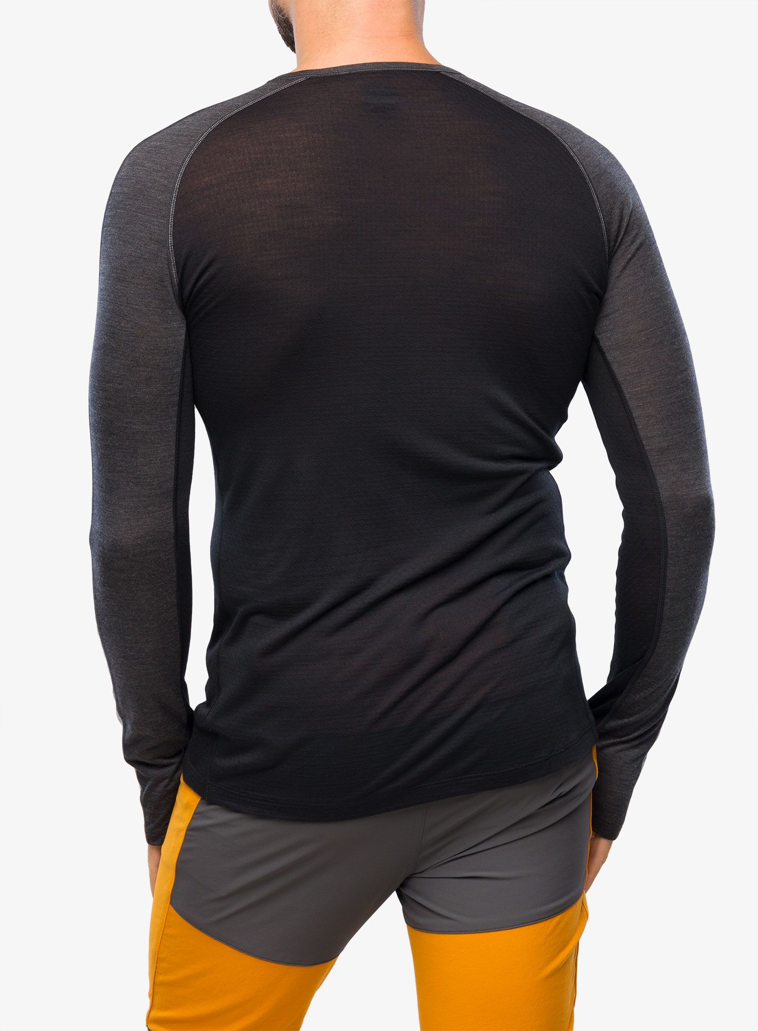 Termo flis jopa Icebreaker 125 ZoneKnit LS Crewe - jet/black