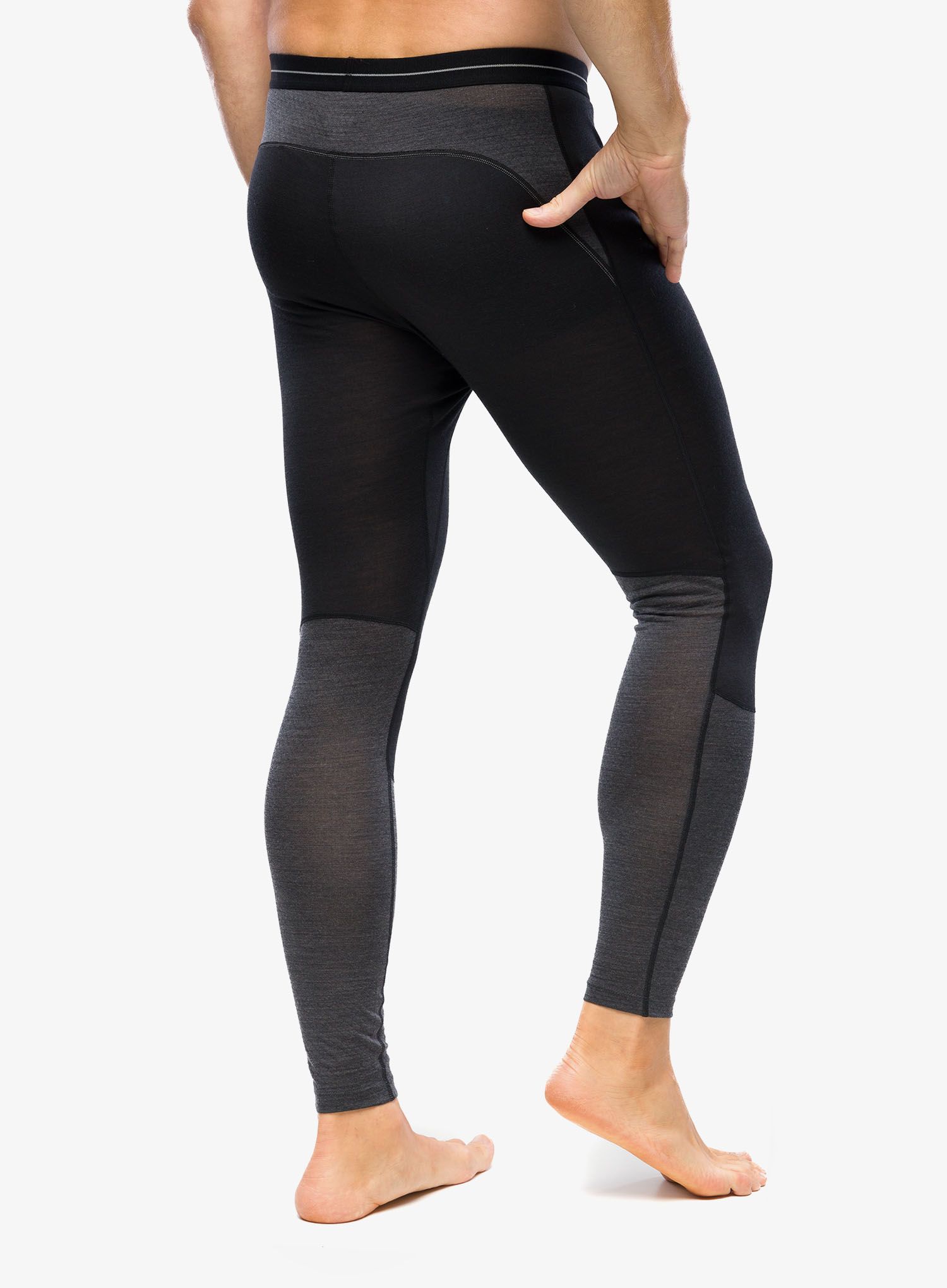 Termo pajkice Icebreaker 125 ZoneKnit Leggings - black/jet