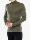 Termo flis jopa Icebreaker 200 Oasis L/S Half Zip - loden