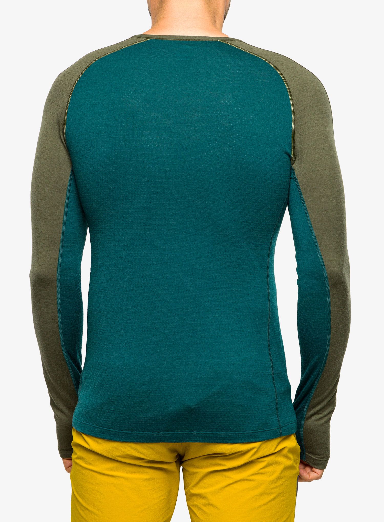 Termo flis jopa Icebreaker 200 ZoneKnit LS Crewe - green