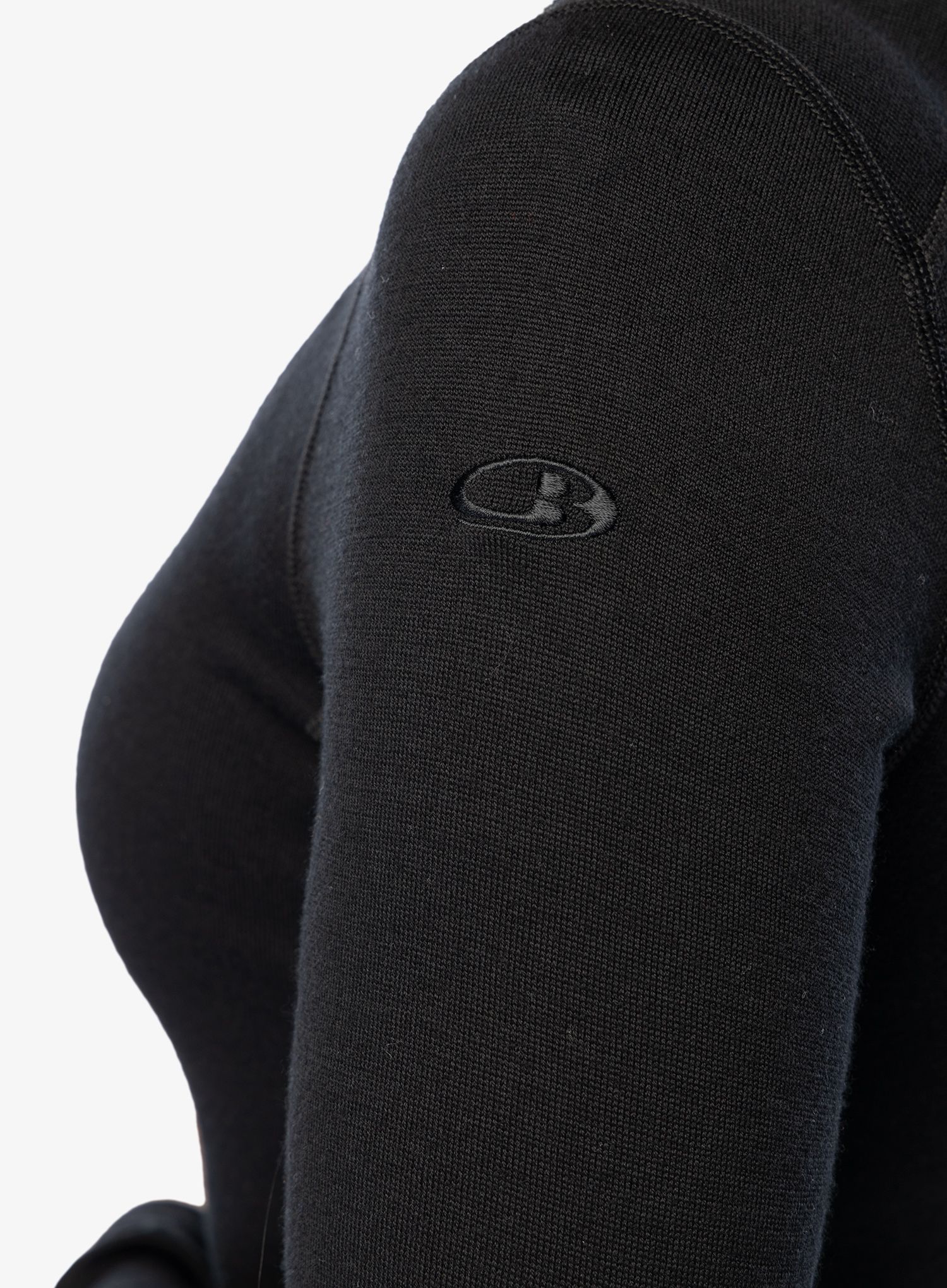 Ženska termo flis jopa Icebreaker 260 Tech L/S Half Zip - black