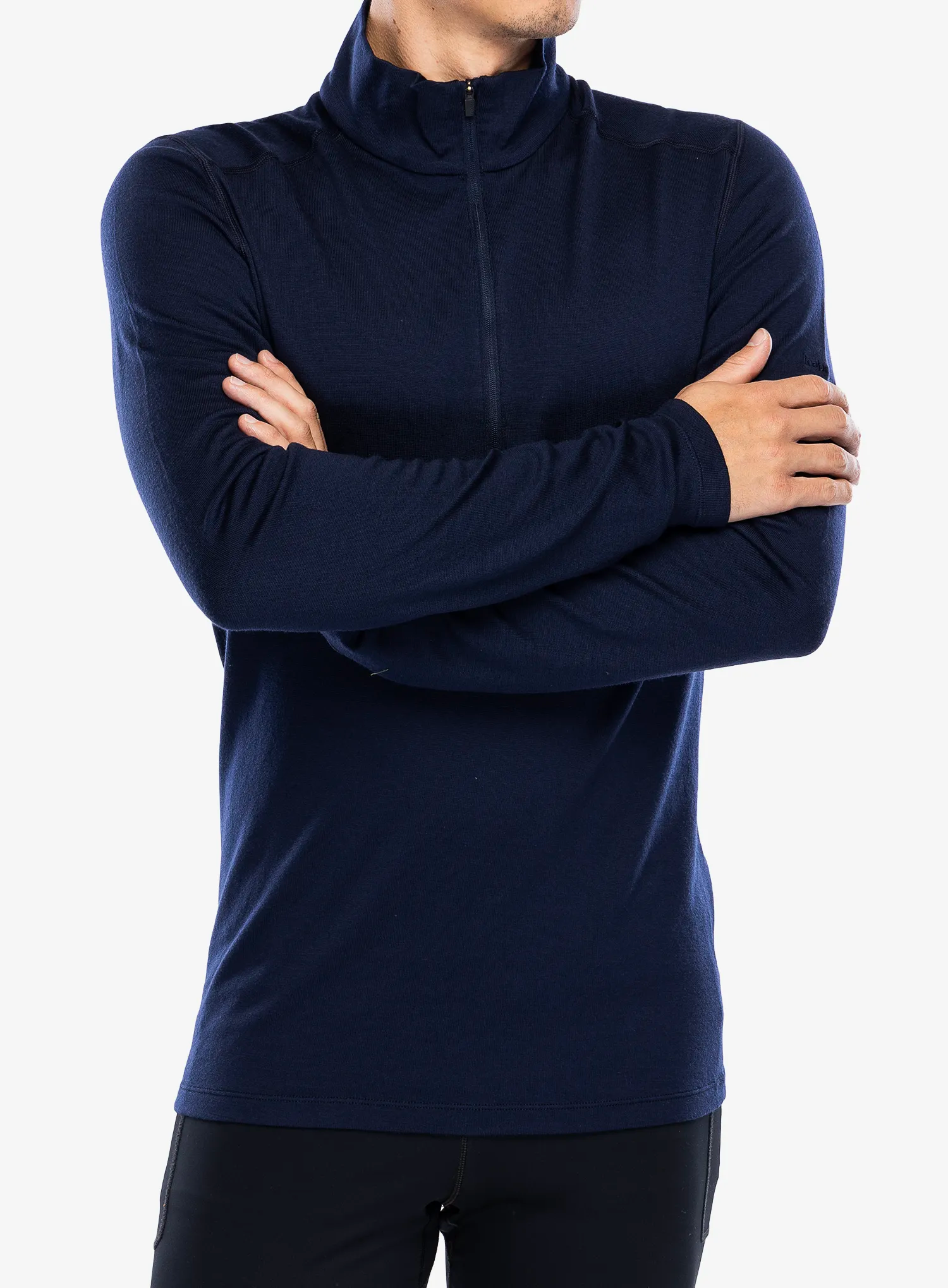 Termo flis jopa Icebreaker 260 Tech L/S Half Zip - midnight navy
