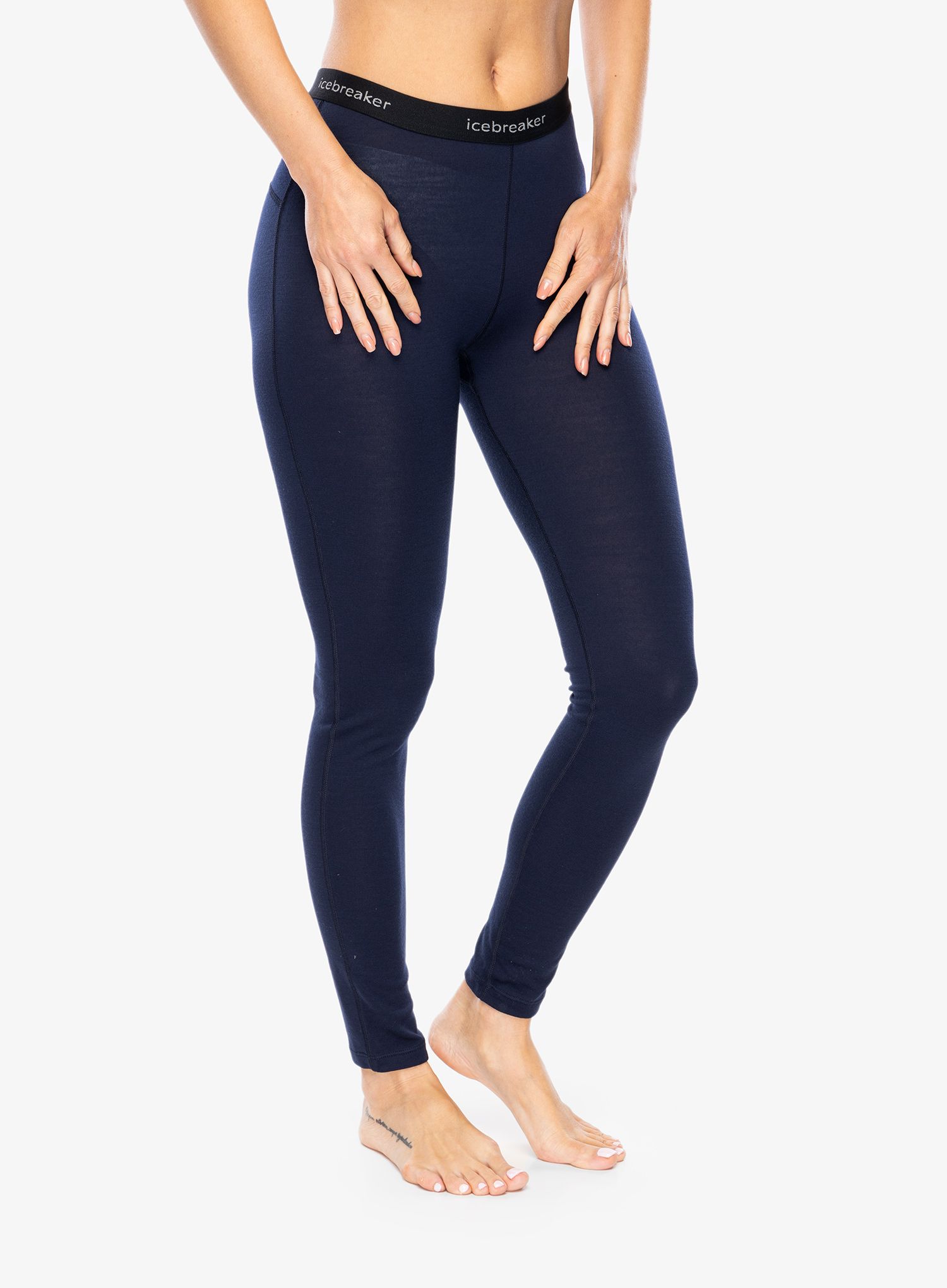 Ženske termo pajkice Icebreaker 260 Tech Leggings - midnight navy