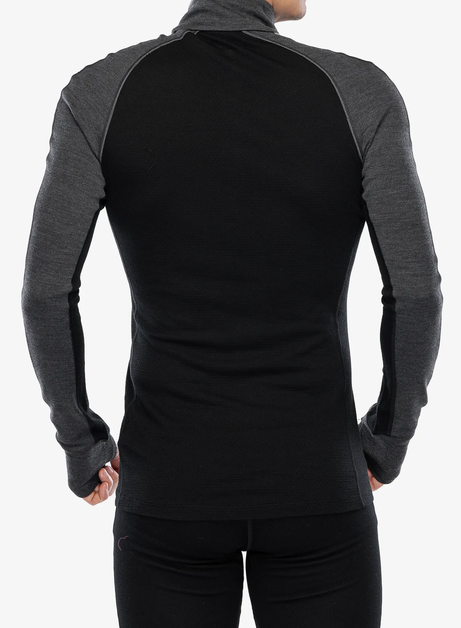 Termo flis jopa Icebreaker 260 ZoneKnit LS Half Zip - jet/metro