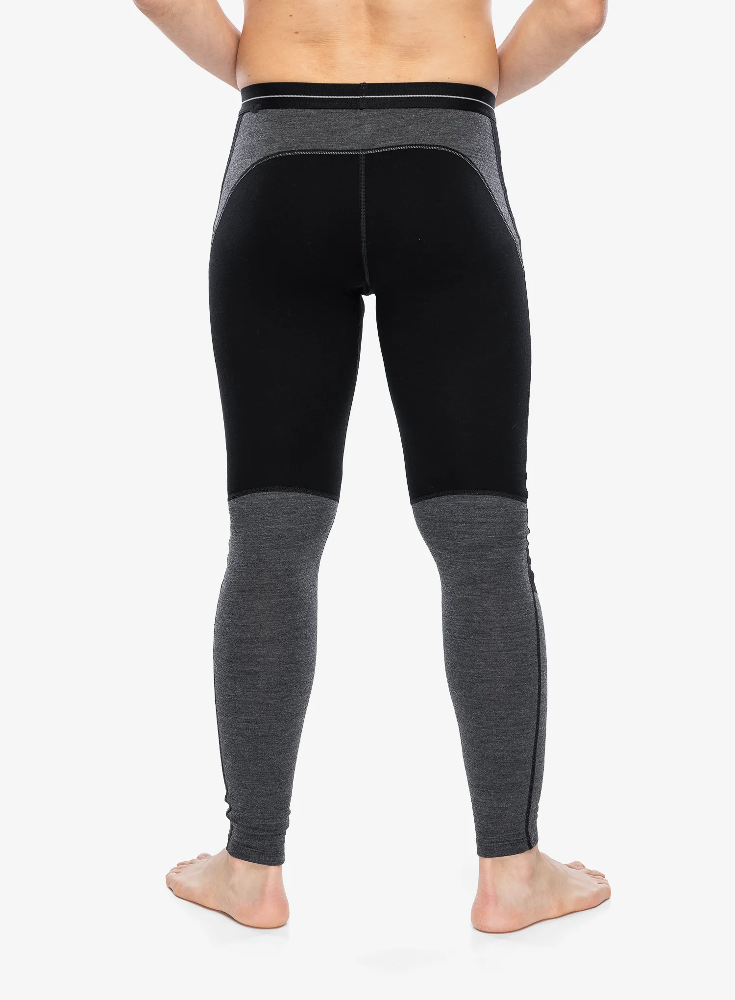 Termo pajkice Icebreaker 260 ZoneKnit Leggings - black/jet