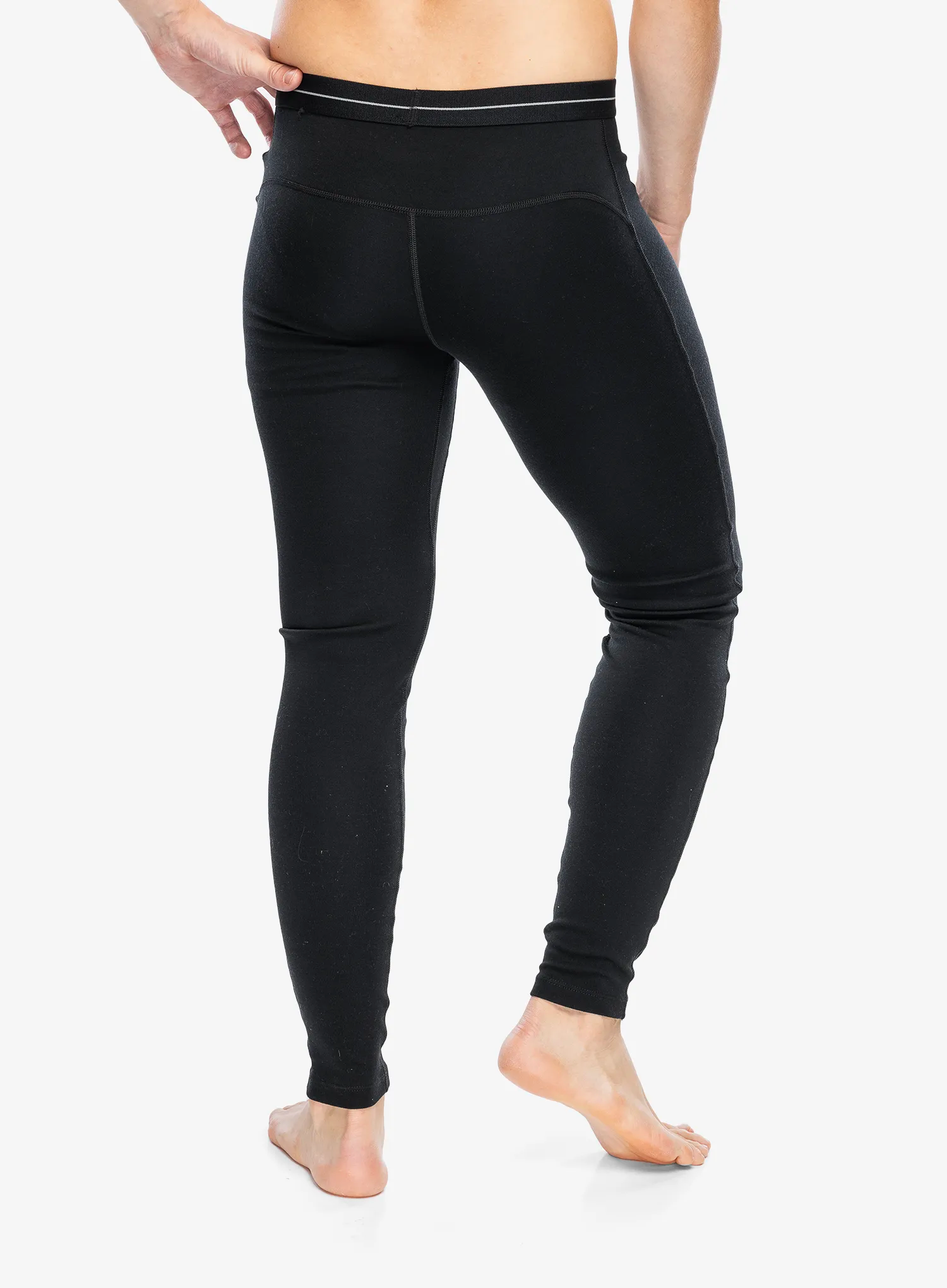Termo pajkice Icebreaker 300 Merino Fine Polar Leggings - black