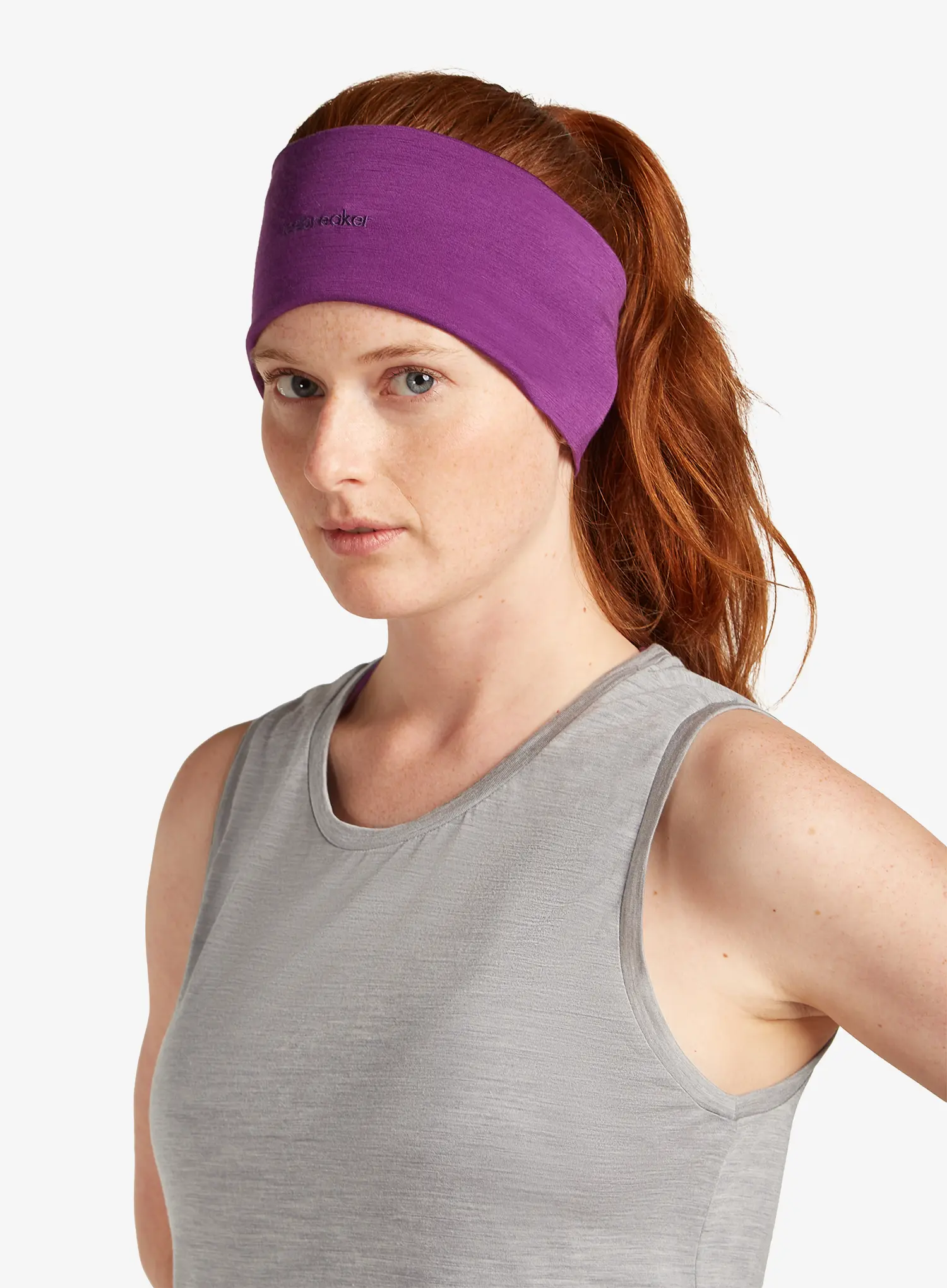 Naglavni trak Icebreaker Cool-Lite Sphere Headband - passion