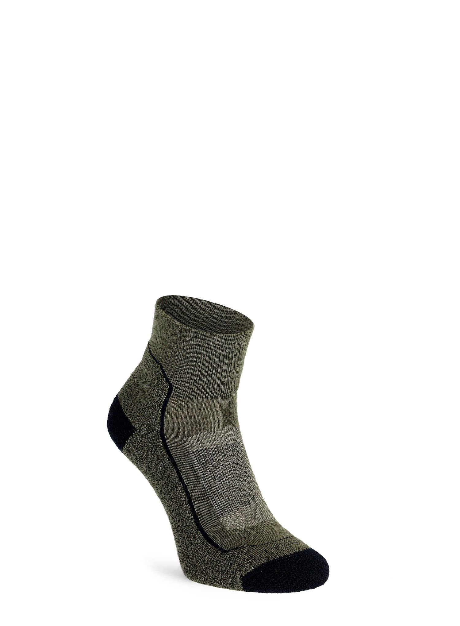 Merino nogavice Icebreaker Hike+ Light Mini - loden/black/gritstone hthr