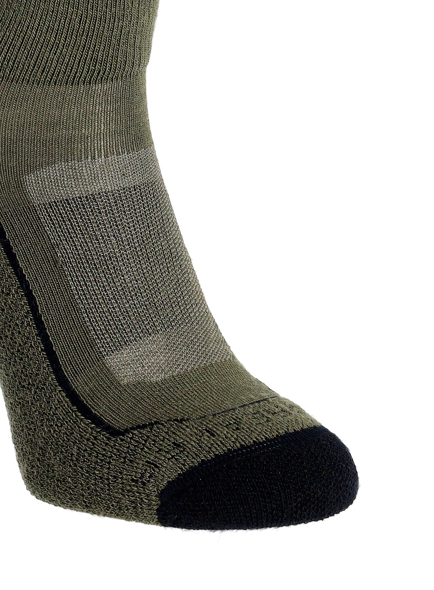 Merino nogavice Icebreaker Hike+ Light Mini - loden/black/gritstone hthr