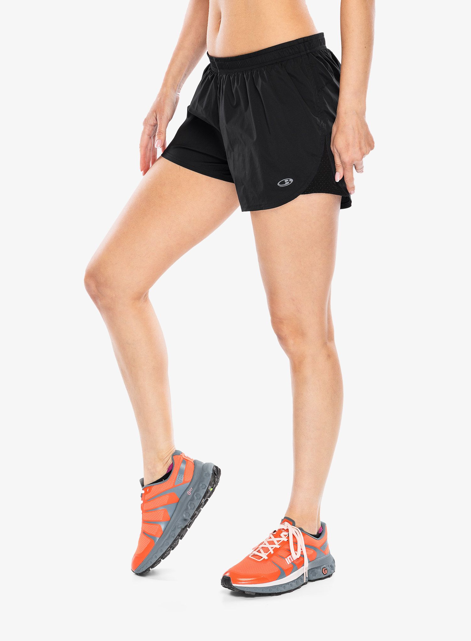 Ženske tekaške kratke hlače Icebreaker Impulse Running Shorts - black