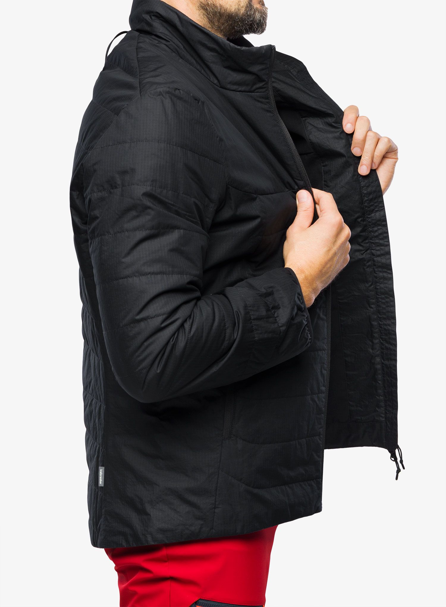 Sintetična jakna Icebreaker MerinoLoft Jacket - clove