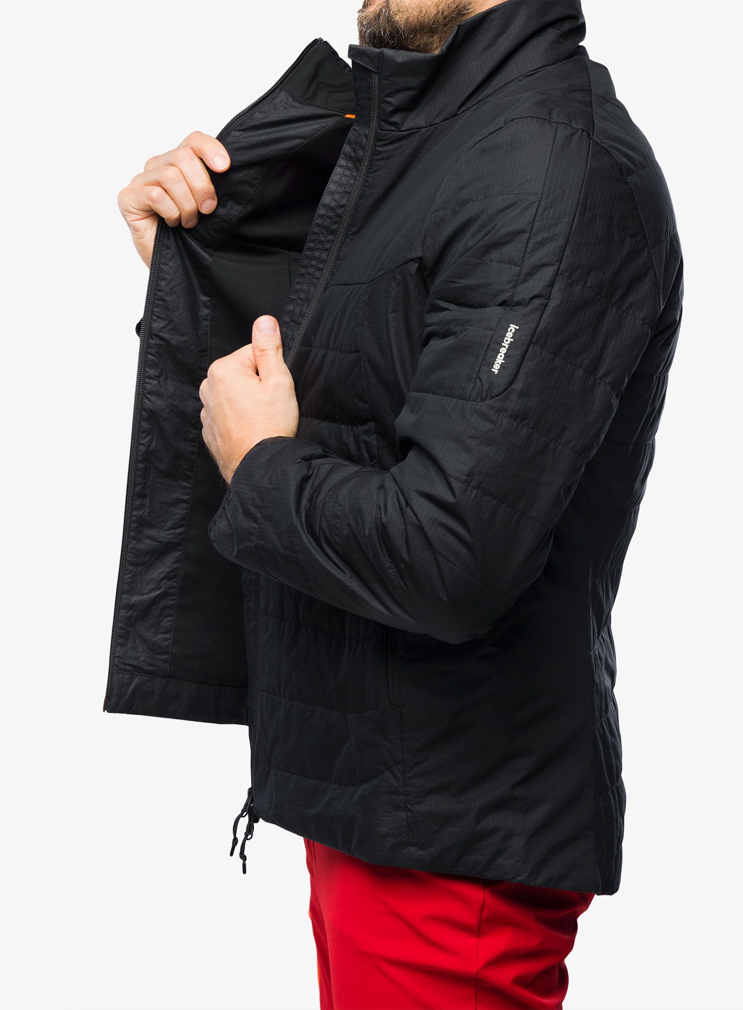 Sintetična jakna Icebreaker MerinoLoft Jacket - clove