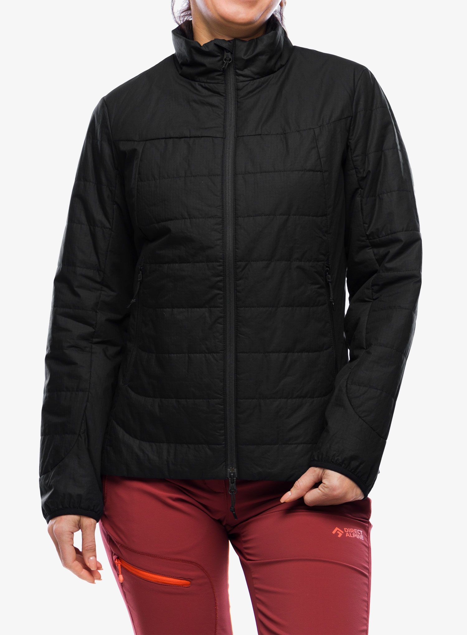 Ženska jakna Icebreaker MerinoLOFT Jacket - black