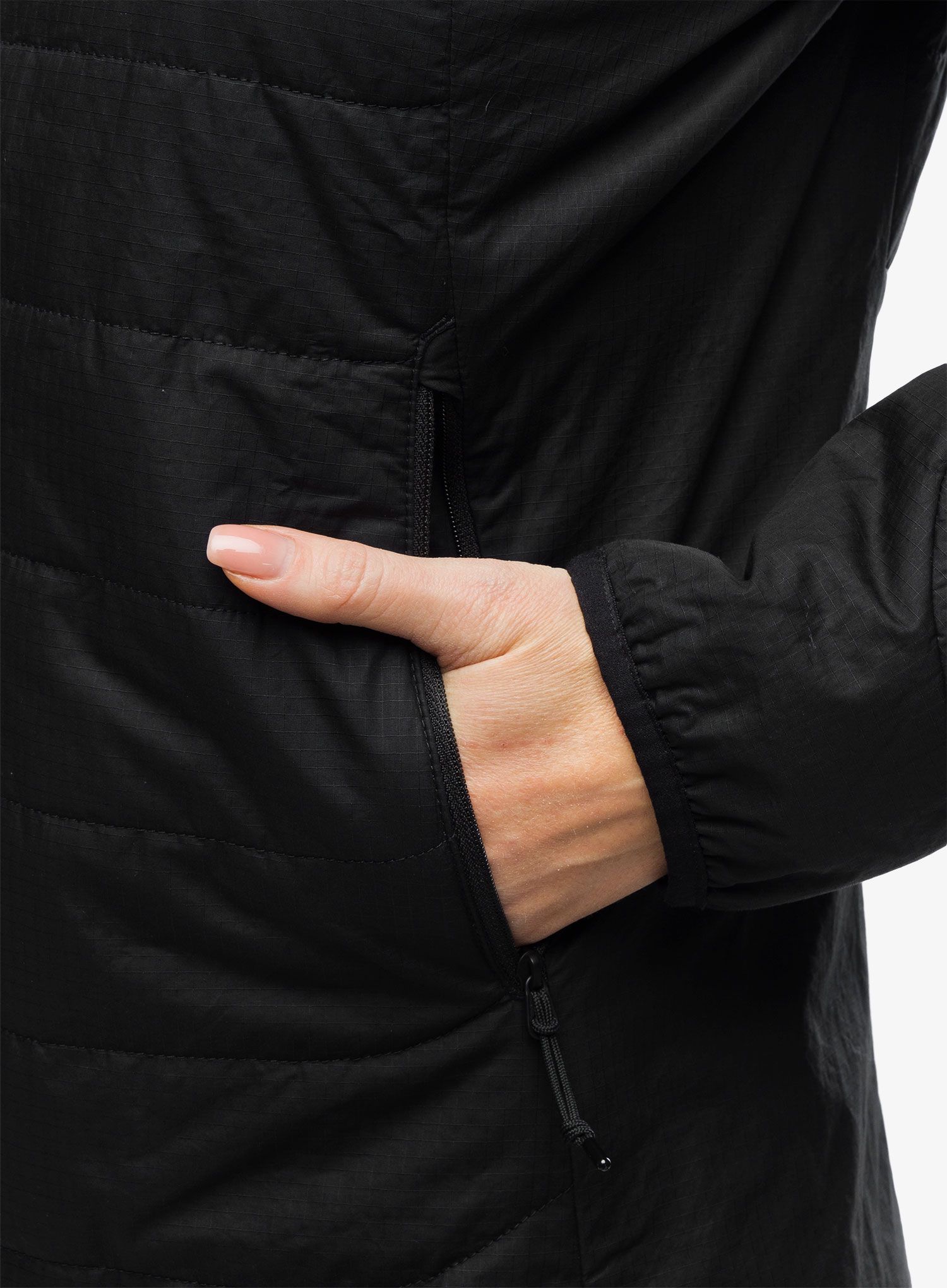 Ženska jakna Icebreaker MerinoLOFT Jacket - black