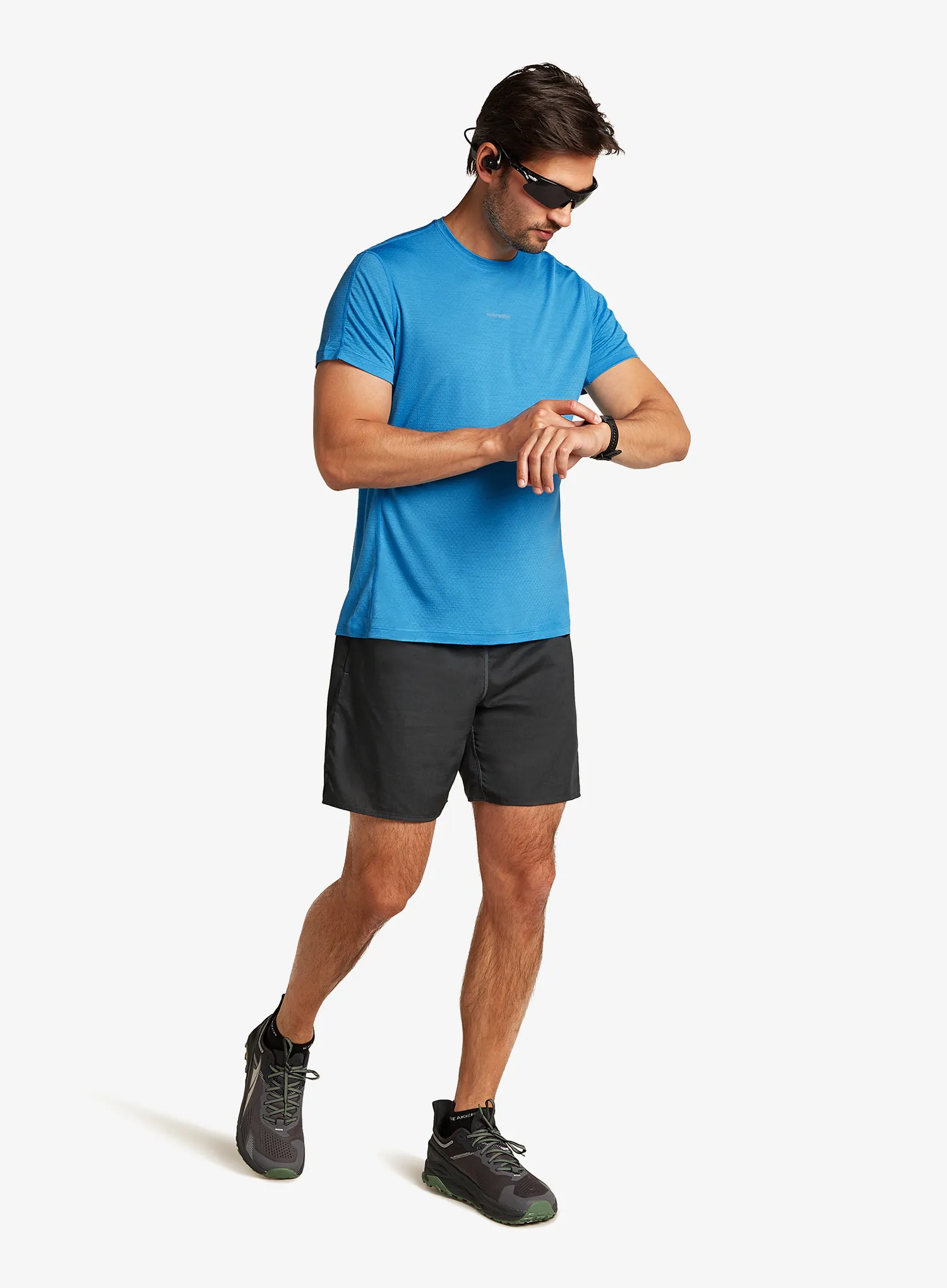 Majica za tek Icebreaker Merino 125 Cool-Lite Speed SS Tee - arctic