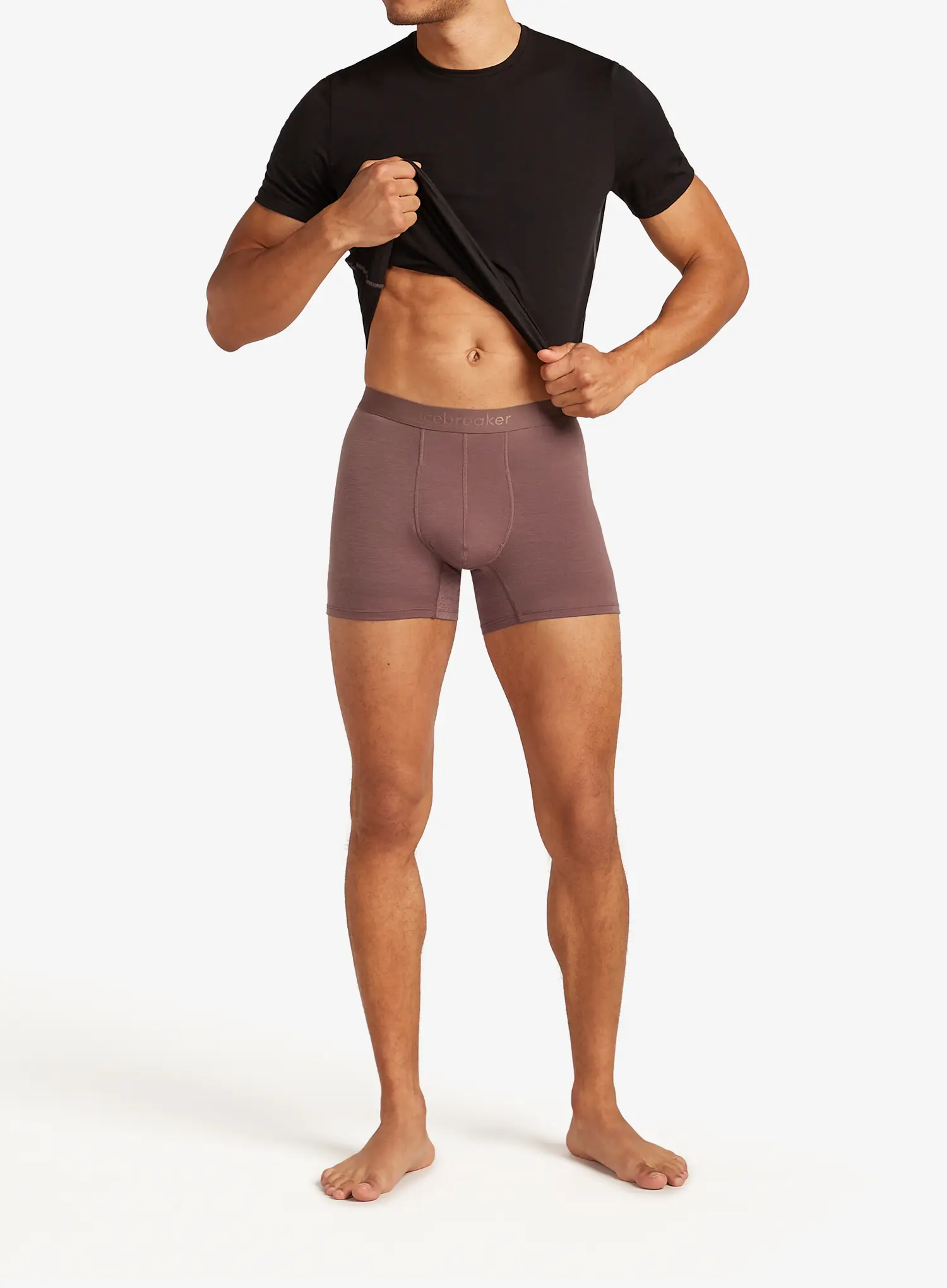 Boksarice Icebreaker Merino 125 ZoneKnit Boxers - carob