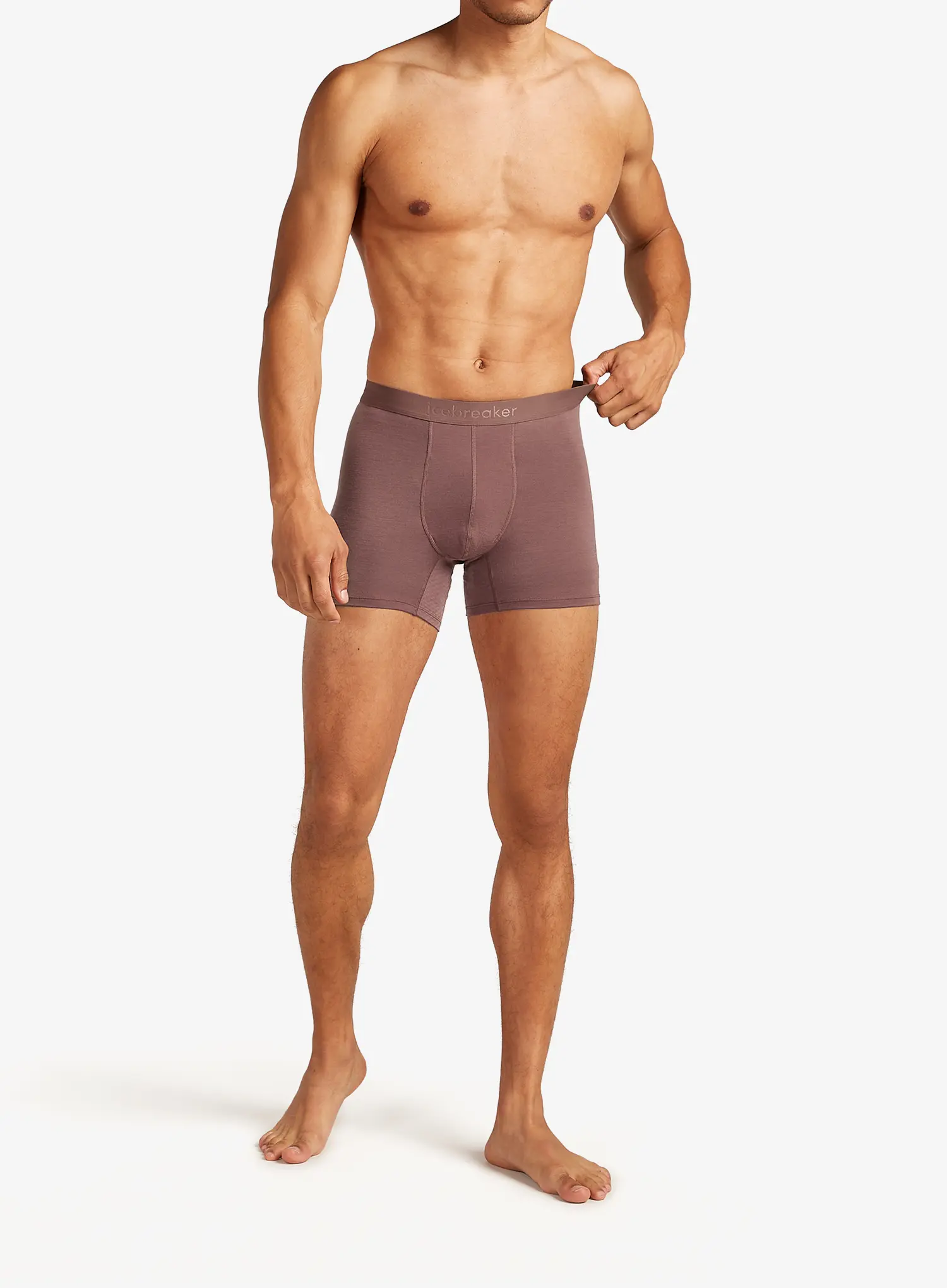Boksarice Icebreaker Merino 125 ZoneKnit Boxers - carob