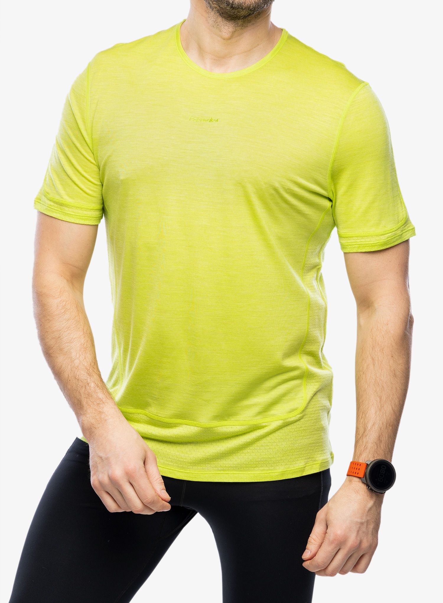 Merino majica Icebreaker Merino 125 ZoneKnit Energy Wind SS Tee - hyper