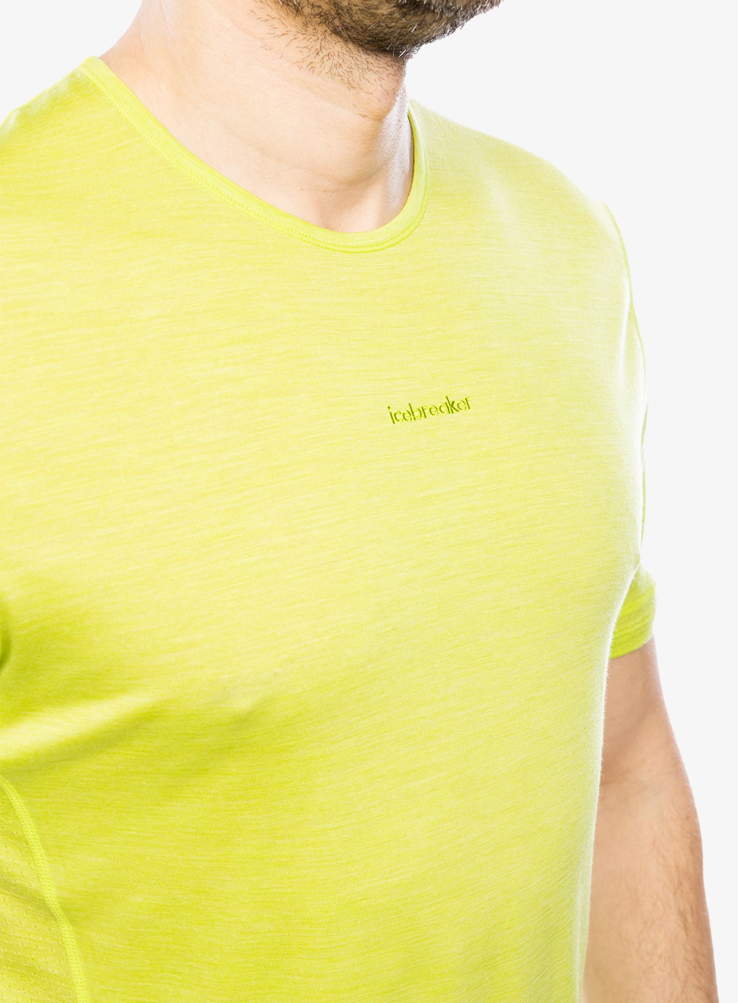 Merino majica Icebreaker Merino 125 ZoneKnit Energy Wind SS Tee - hyper