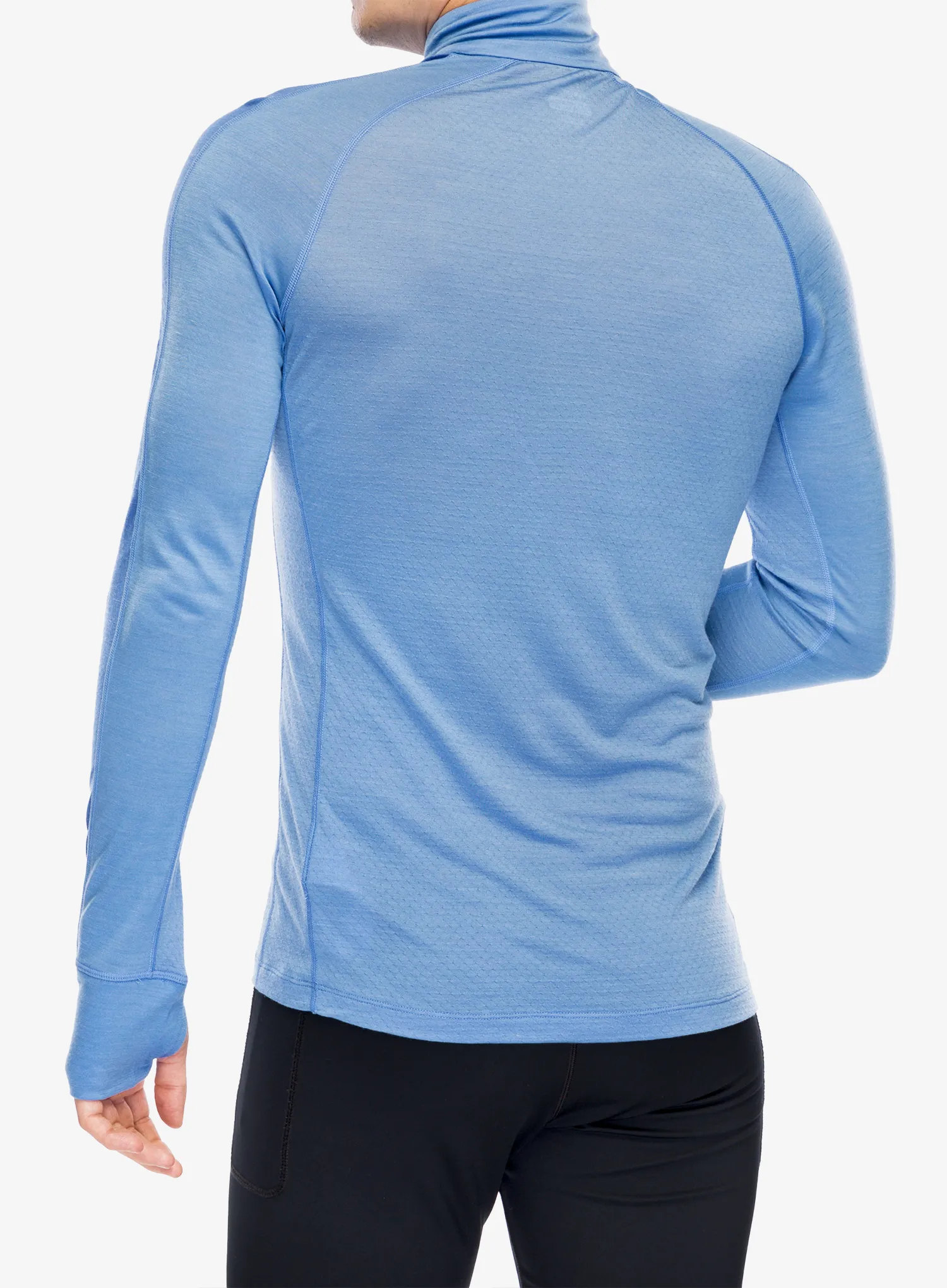 Termo flis jopa Icebreaker Merino 125 ZoneKnit LS Half Zip - baja/brilliant/cb