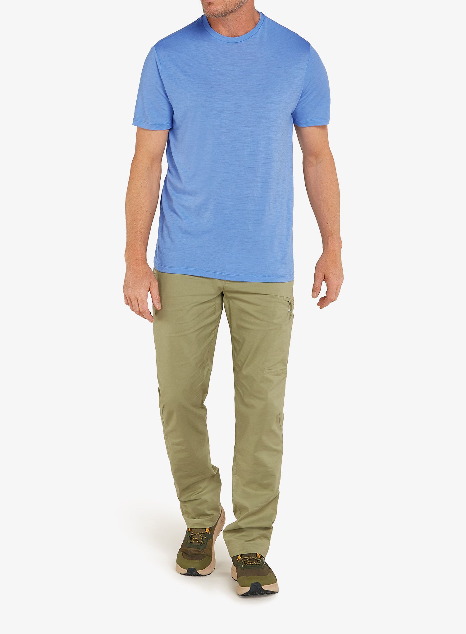 Merino majica Icebreaker Merino 150 Tech Lite III SS Tee - baja