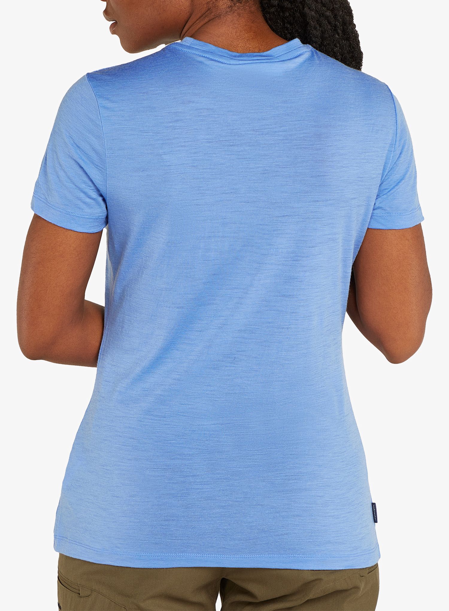 Ženska merino majica Icebreaker Merino 150 Tech Lite III SS Tee - baja