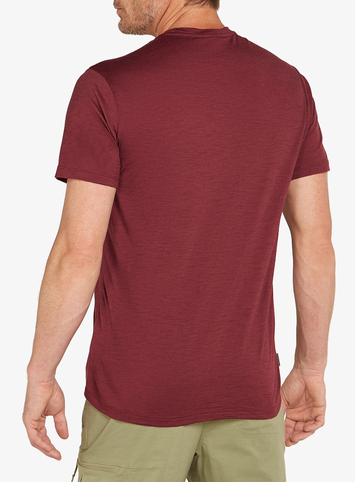 Merino majica Icebreaker Merino 150 Tech Lite III SS Tee - port