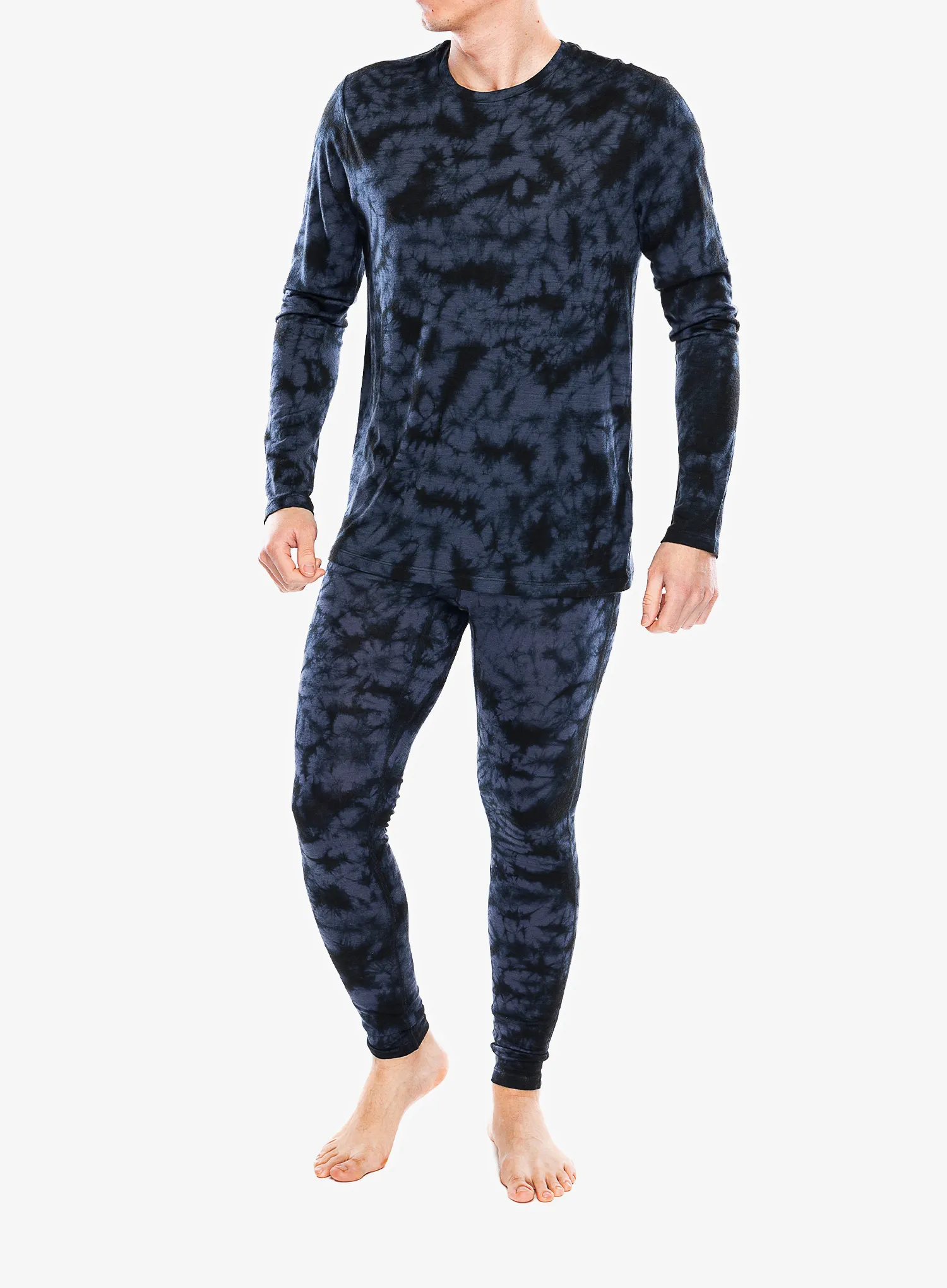 Puloverji brez kapuce Icebreaker Merino 150 Tech Lite LS Tee Cloud Dye - graphite/black/cd