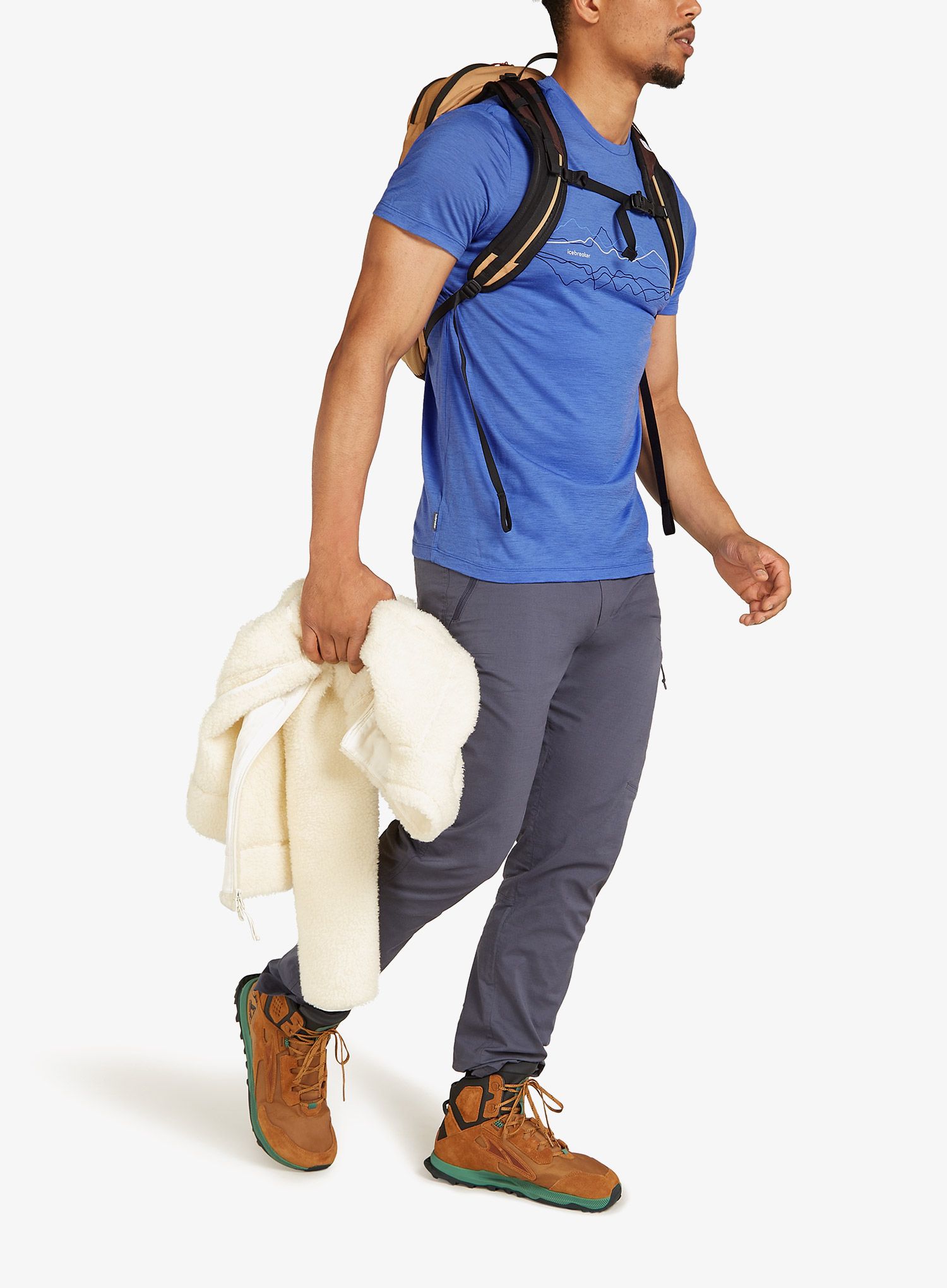 Merino majica Icebreaker Merino 150 Tech Lite SS T Icebreaker - brilliant