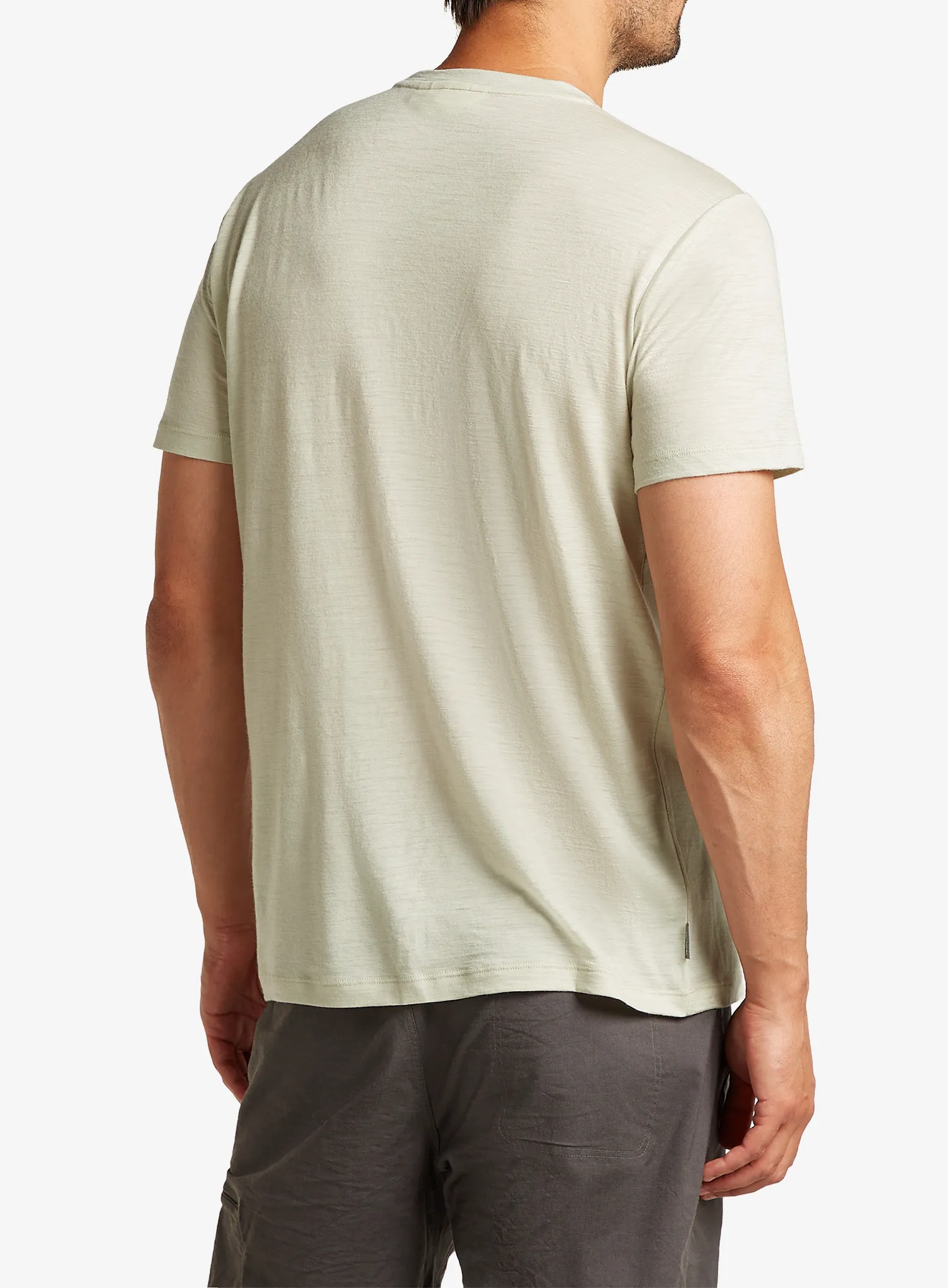 Merino majica Icebreaker Merino 150 Tech Lite SS T Pukaki Reflected - ashen