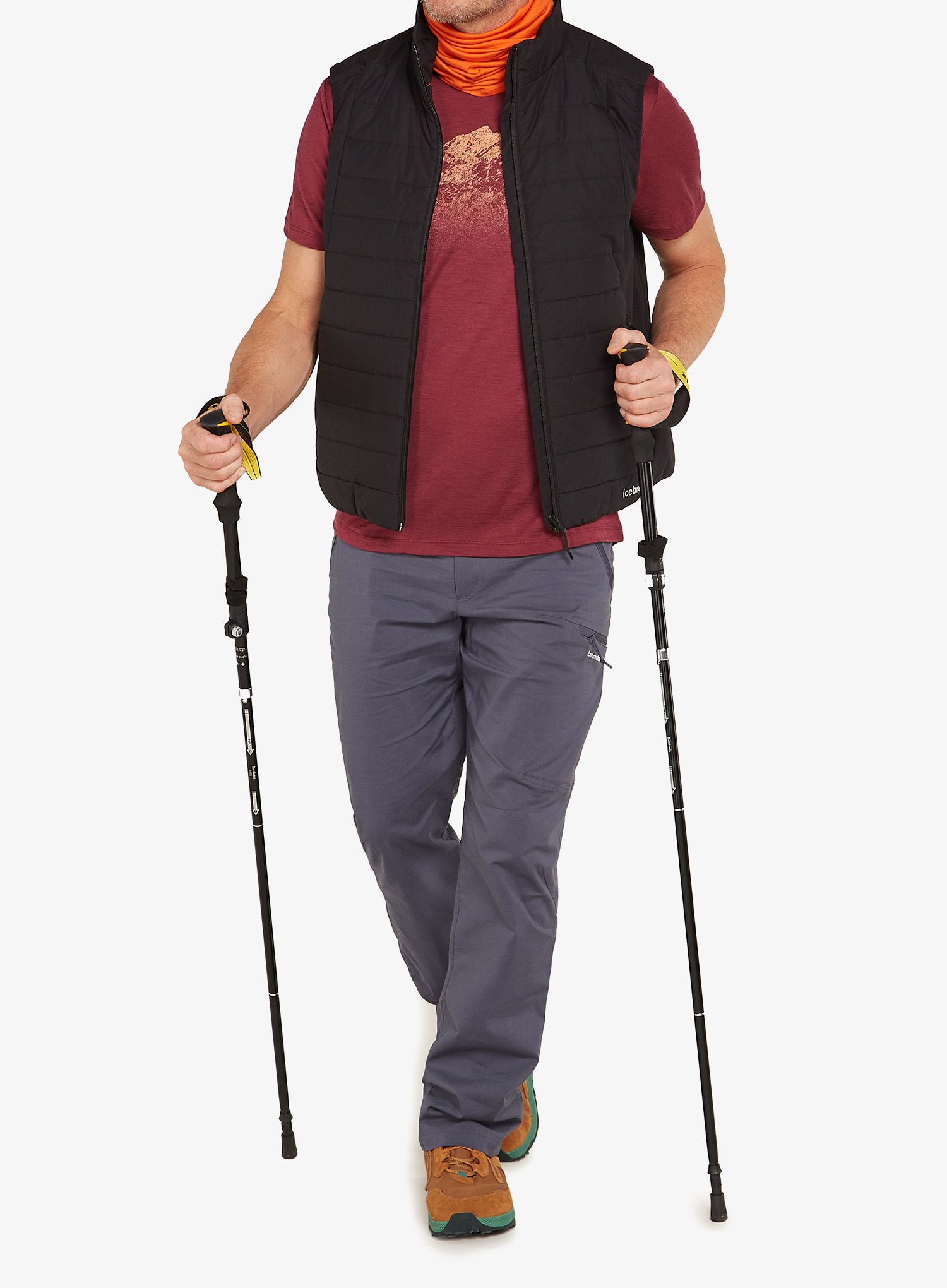Merino majica Icebreaker Merino 150 Tech Lite SS T Rising Light - port