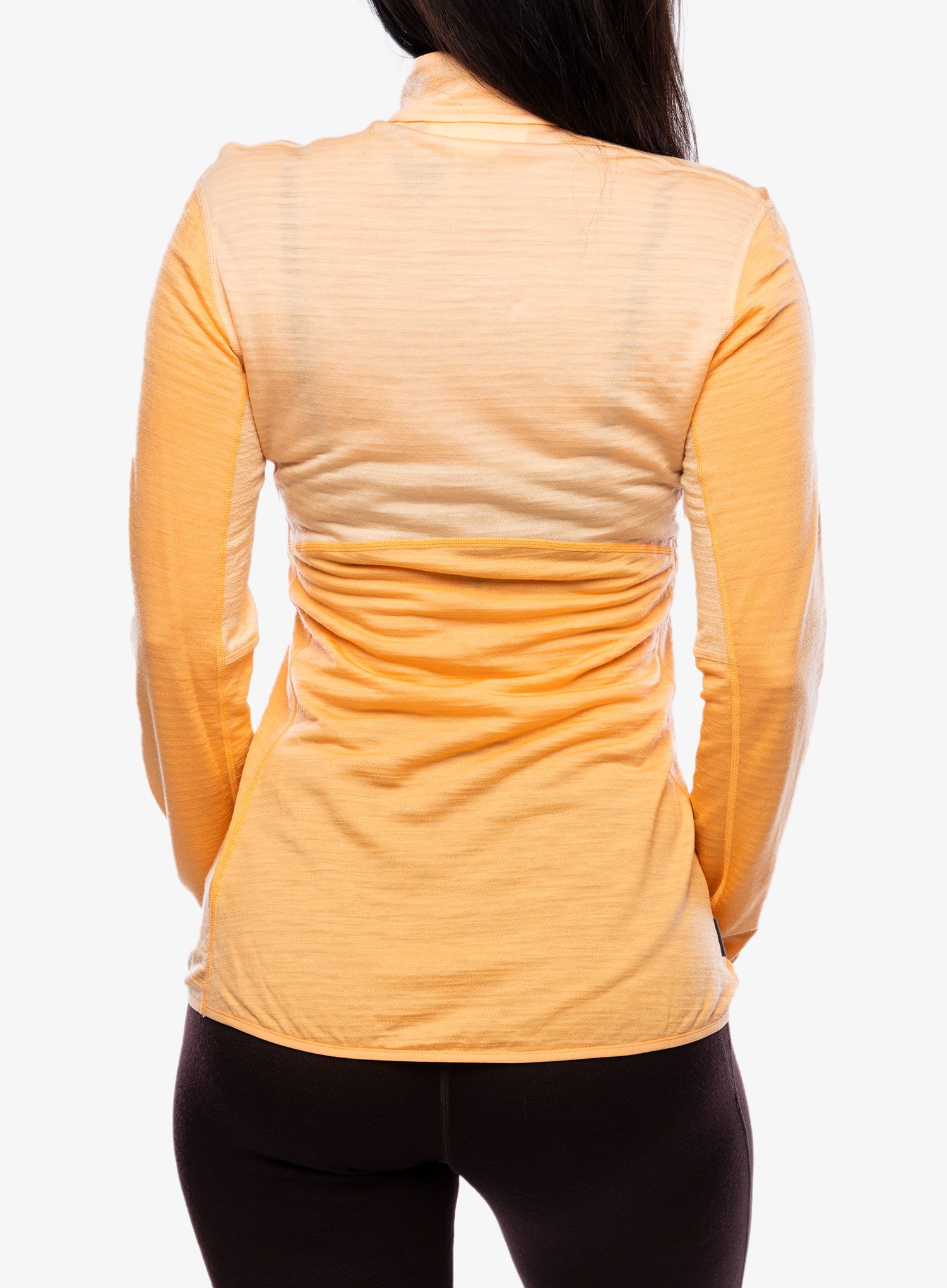 Ženska jopica Icebreaker Merino 200 Realfleece Descender LS Half Zip - sunstone/feldspar/cb
