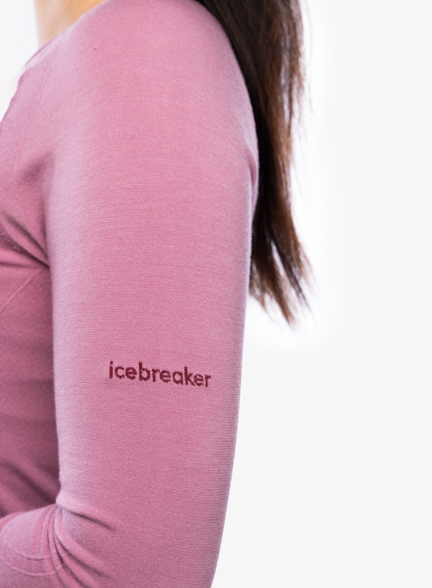 Ženska termo flis jopa Icebreaker Merino 260 Zoneknit Seamless LS Crewe - deco