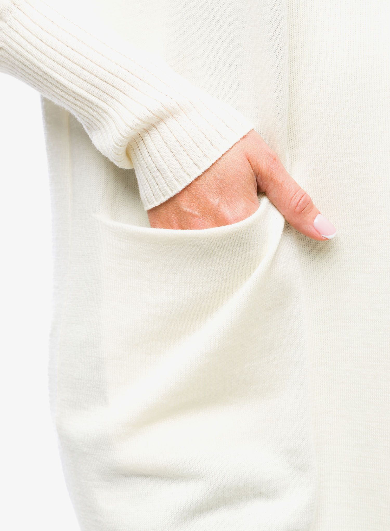 Ženski pulover Icebreaker Merino Iseo Long Cardigan Sweater - undyed